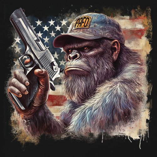 FAFO Bigfoot Sweatshirt F Around and Find Out American 2nd Amendment Hoodie - Picture 4 of 57