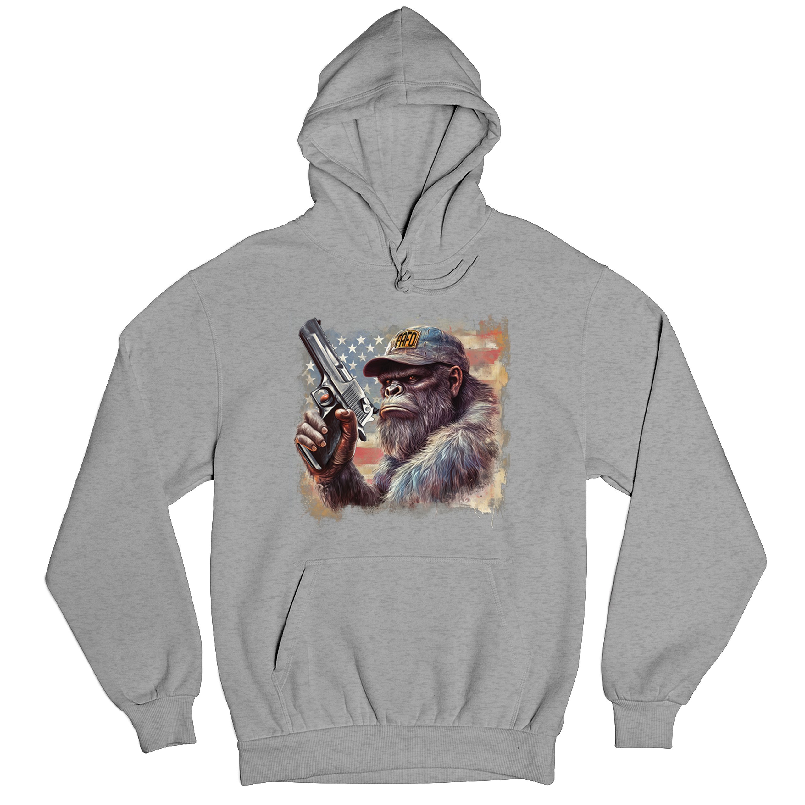 FAFO Bigfoot Sweatshirt F Around and Find Out American 2nd Amendment Hoodie - Picture 13 of 57