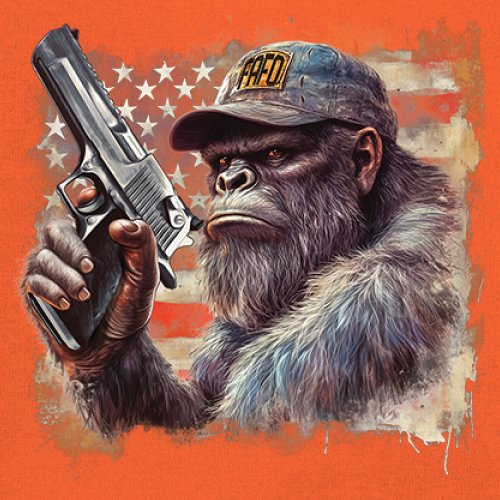 FAFO Bigfoot Sweatshirt F Around and Find Out American 2nd Amendment Hoodie - Picture 18 of 57