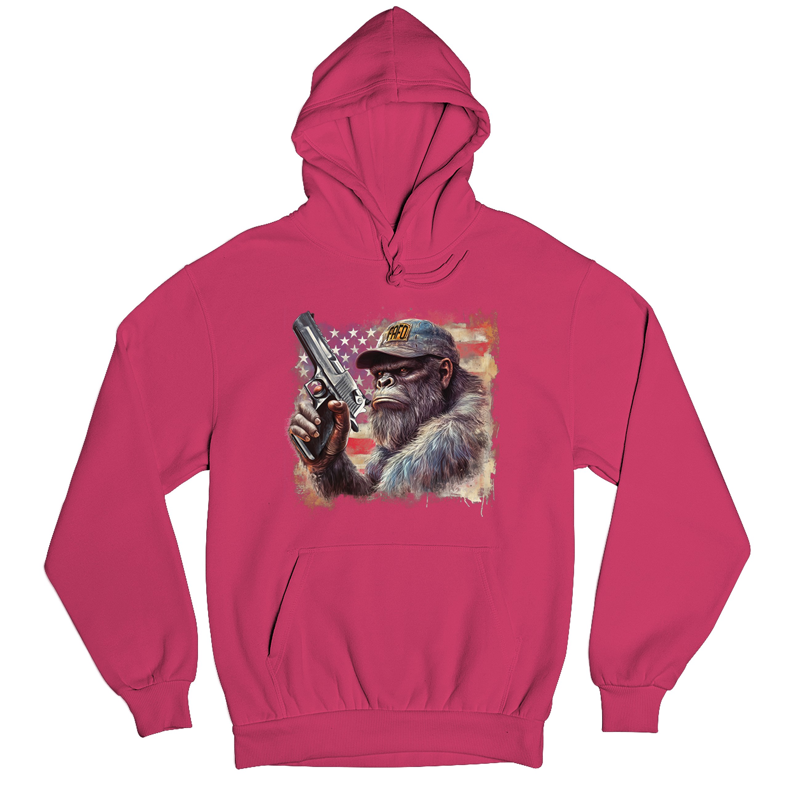 FAFO Bigfoot Sweatshirt F Around and Find Out American 2nd Amendment Hoodie - Picture 55 of 57