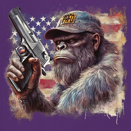 FAFO Bigfoot Sweatshirt F Around and Find Out American 2nd Amendment Hoodie - Picture 25 of 57