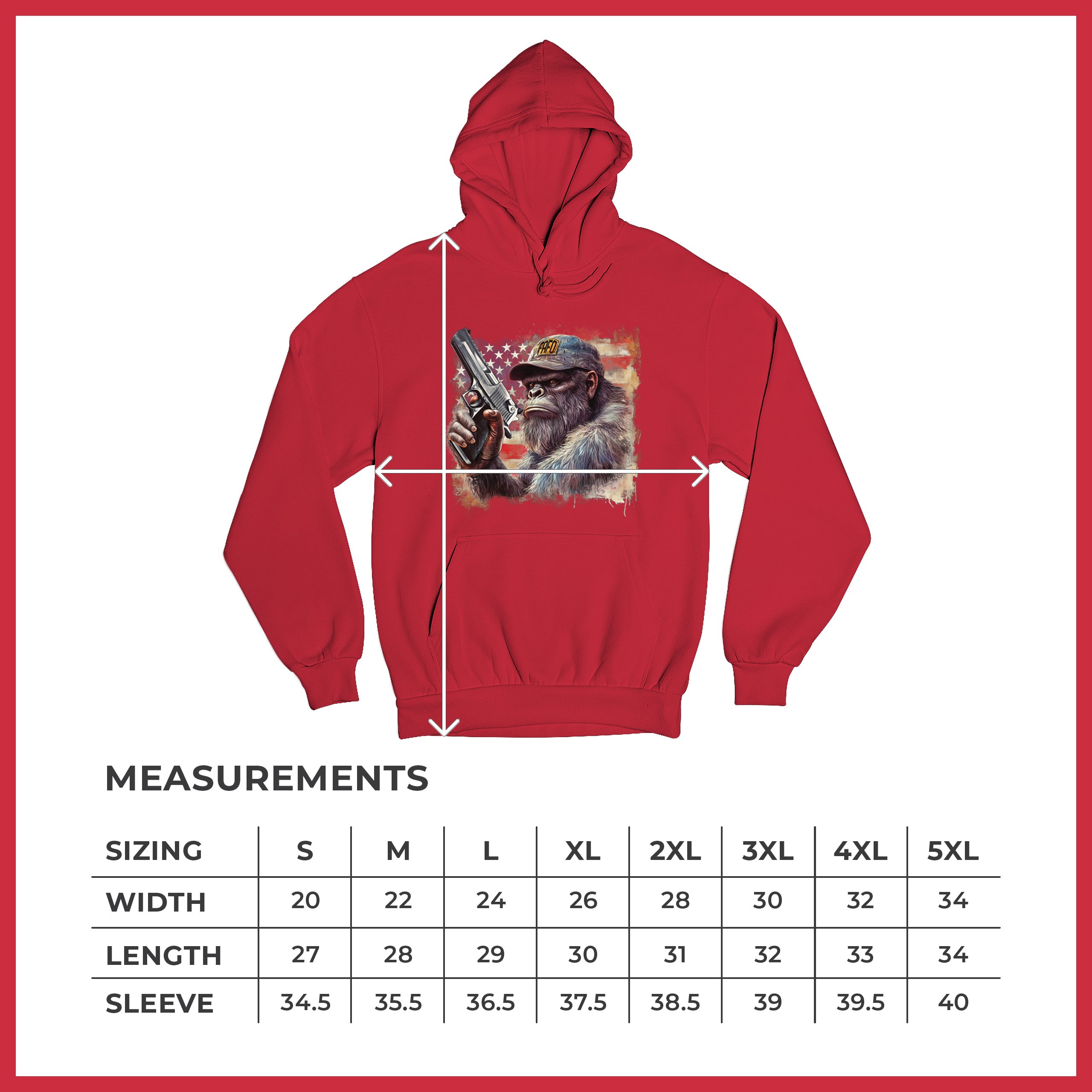 FAFO Bigfoot Sweatshirt F Around and Find Out American 2nd Amendment Hoodie - Picture 36 of 57