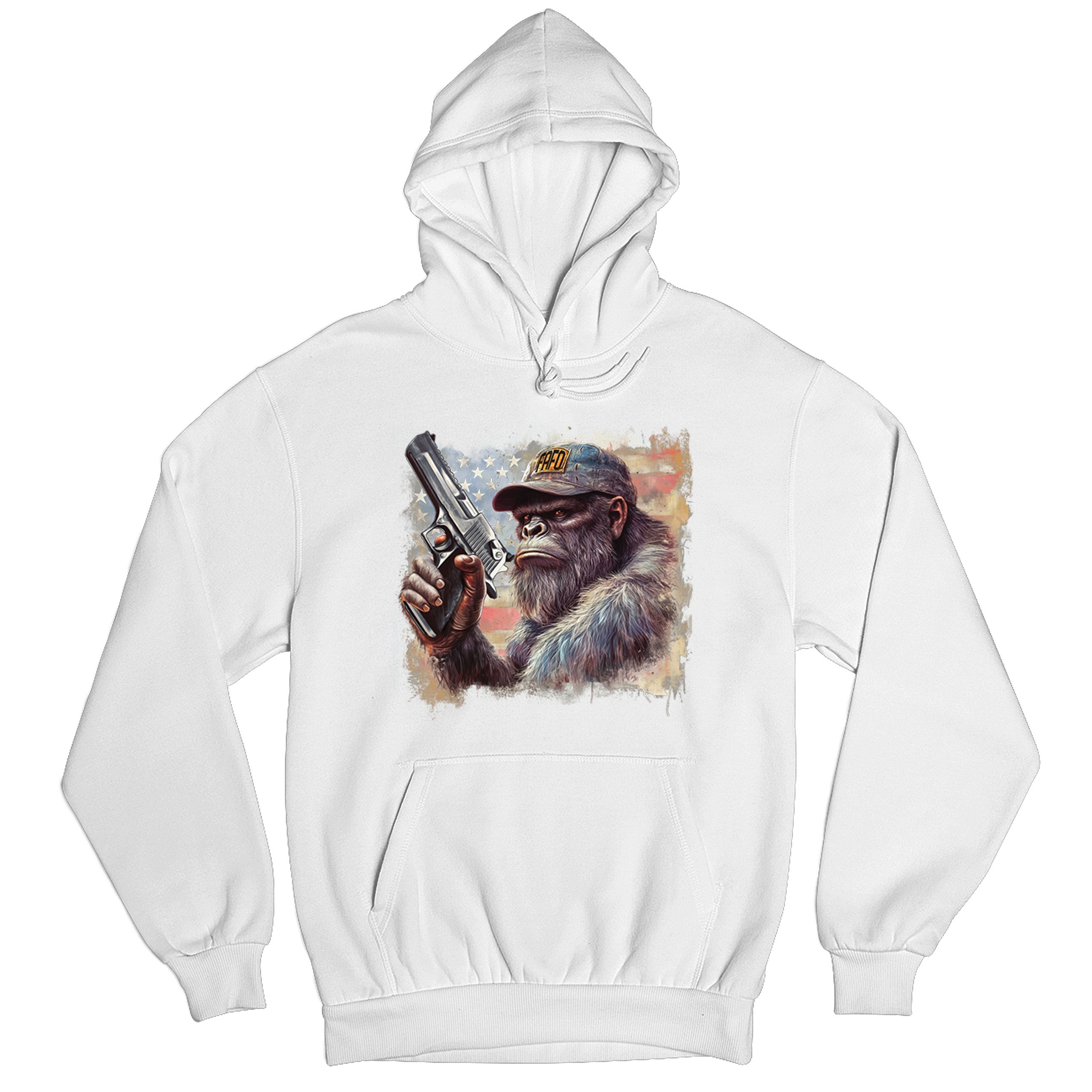 FAFO Bigfoot Sweatshirt F Around and Find Out American 2nd Amendment Hoodie - Picture 41 of 57