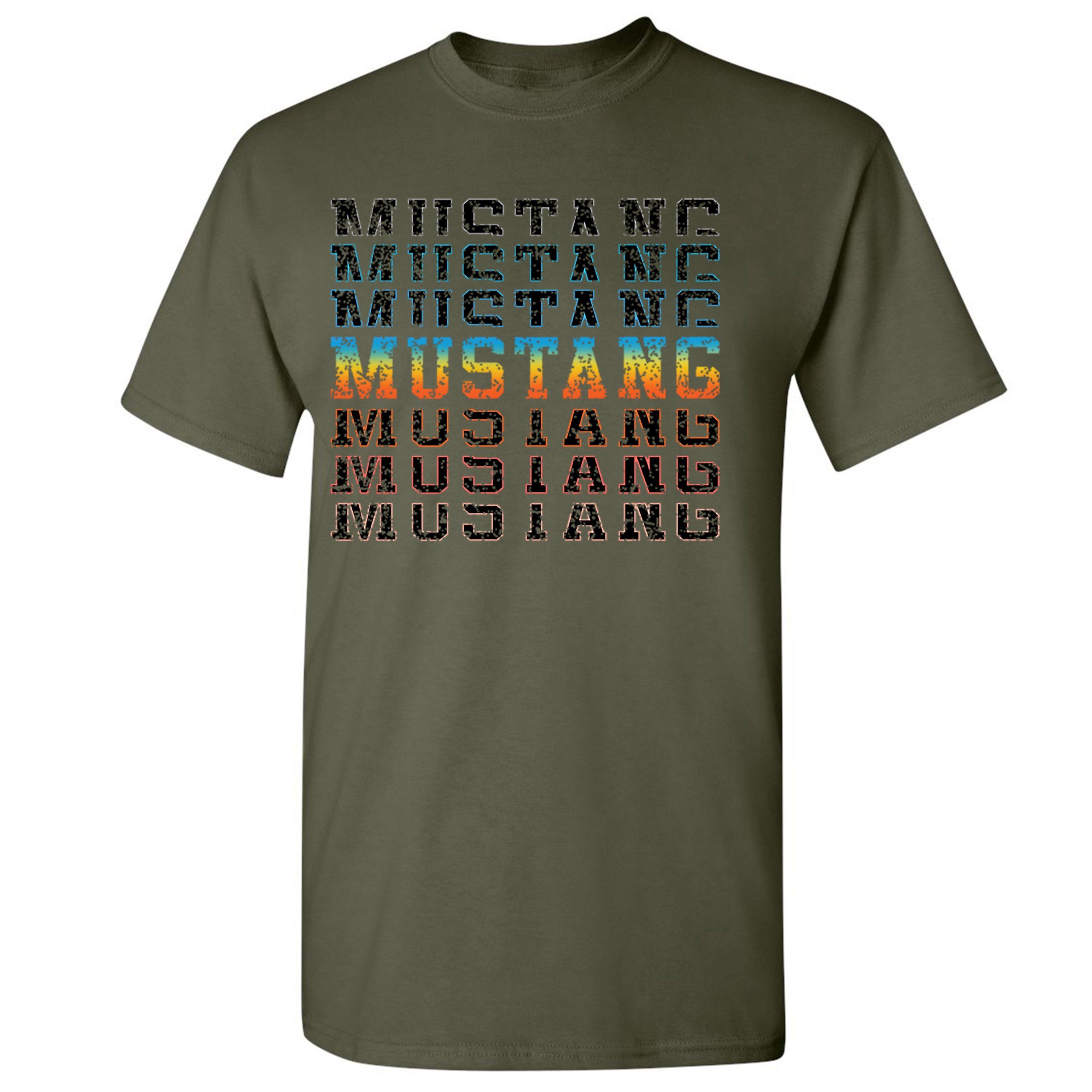 mustang shirt men