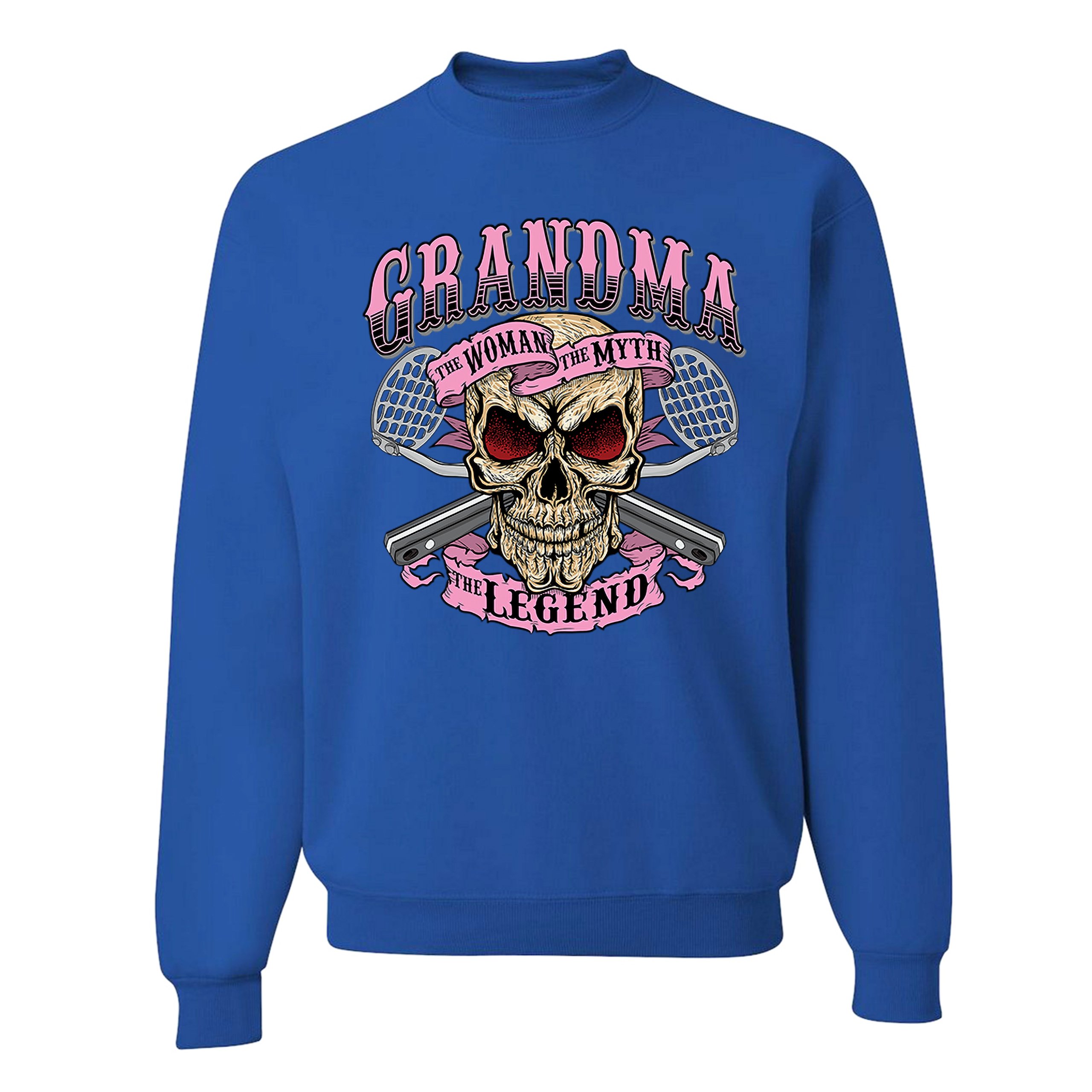 Oma die Frau der Mythos die Legende Sweatshirt Muttertag Oma Rundhalsausschnitt - Bild 27 von 29