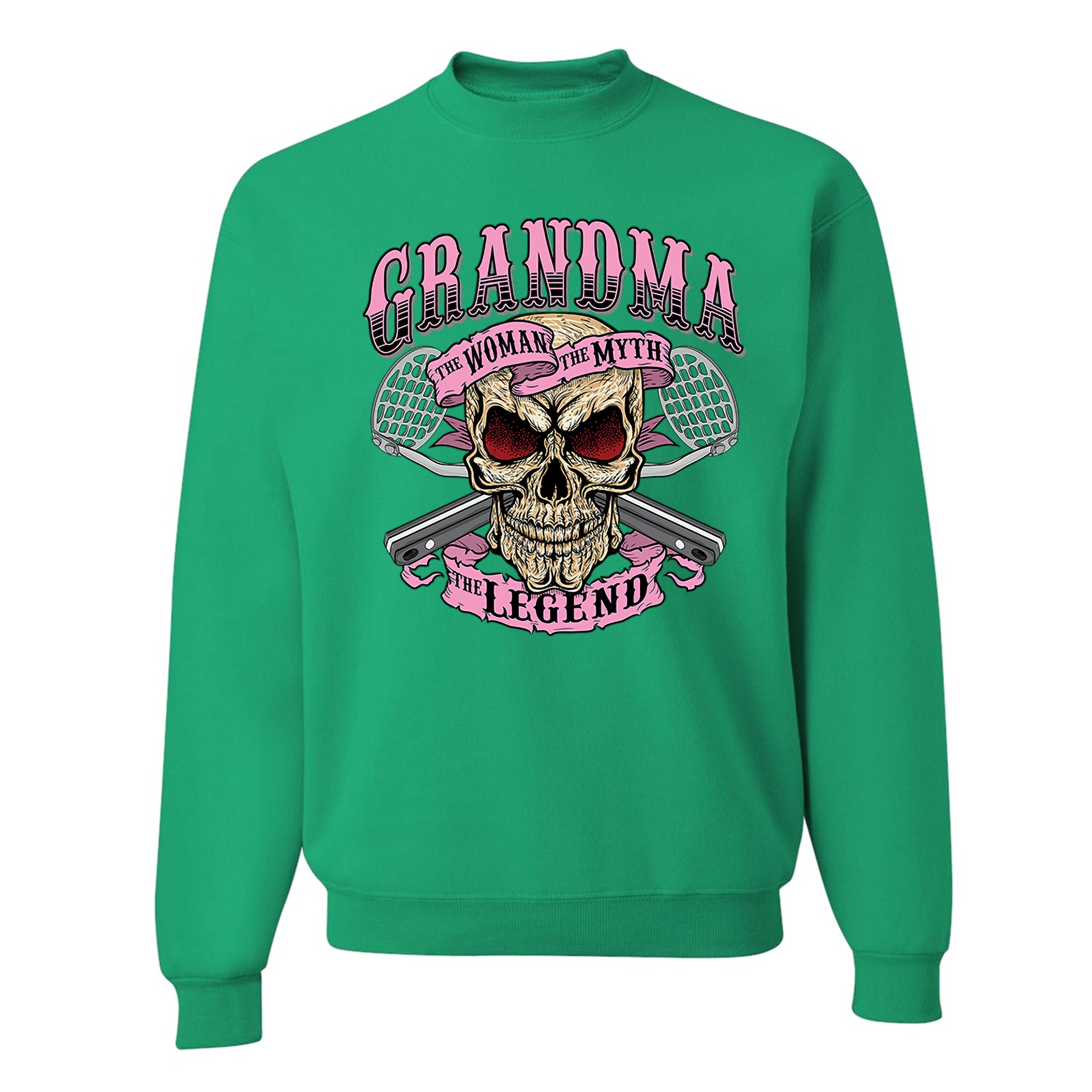 Oma die Frau der Mythos die Legende Sweatshirt Muttertag Oma Rundhalsausschnitt - Bild 23 von 29