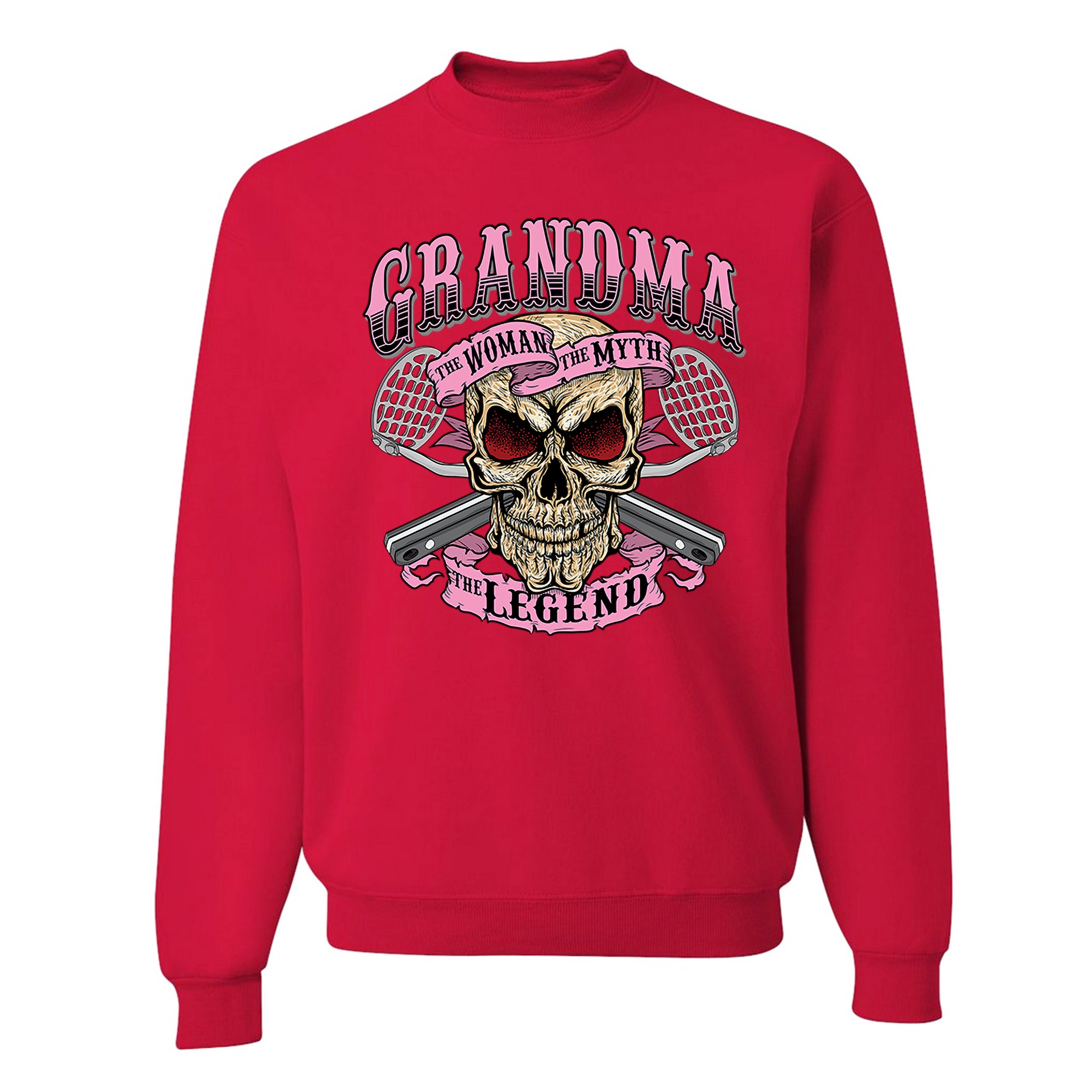 Oma die Frau der Mythos die Legende Sweatshirt Muttertag Oma Rundhalsausschnitt - Bild 11 von 29