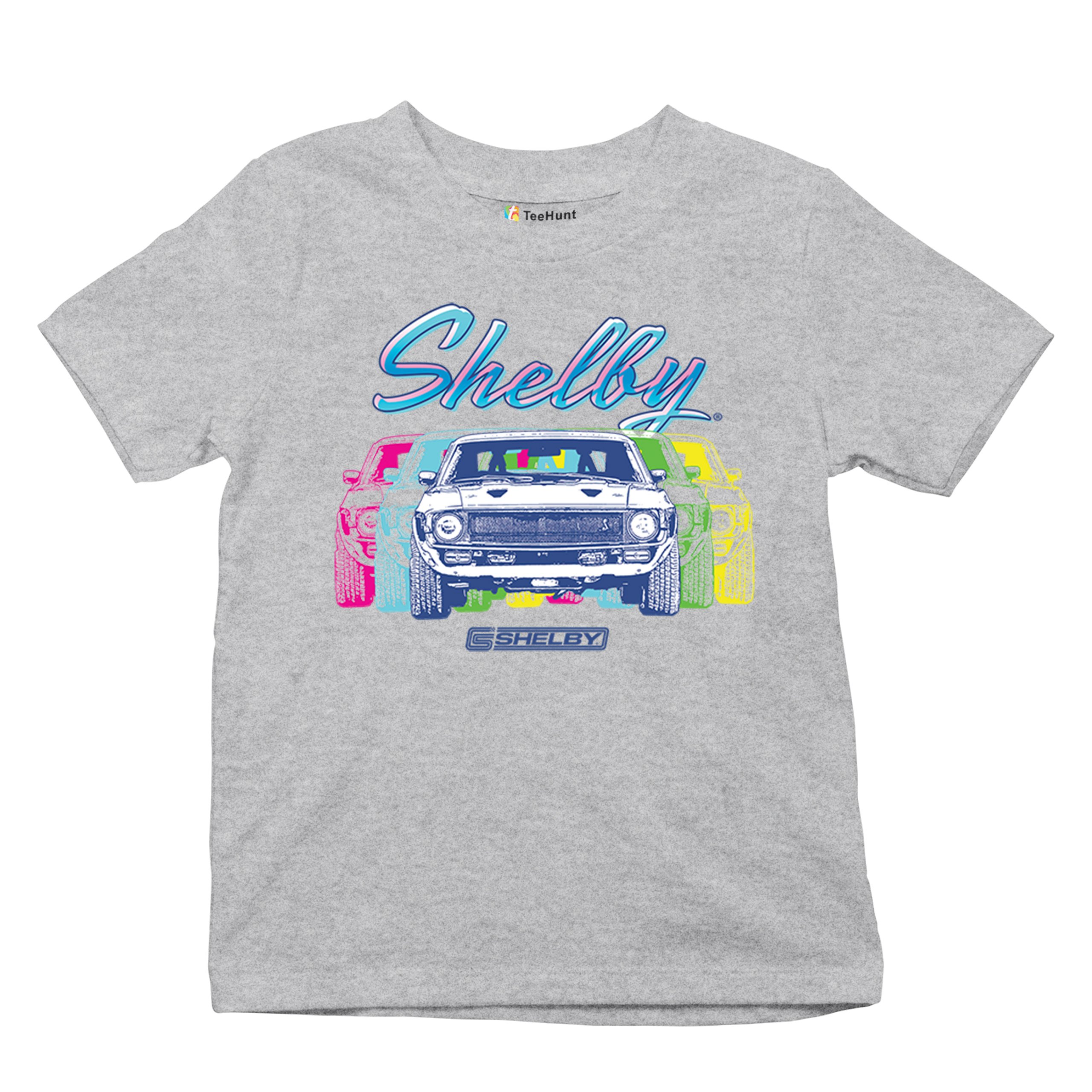 1967 Shelby GT500 Youth T-shirt Mustang Racing Cobra GT Powered by Ford Kids - Picture 13 of 50