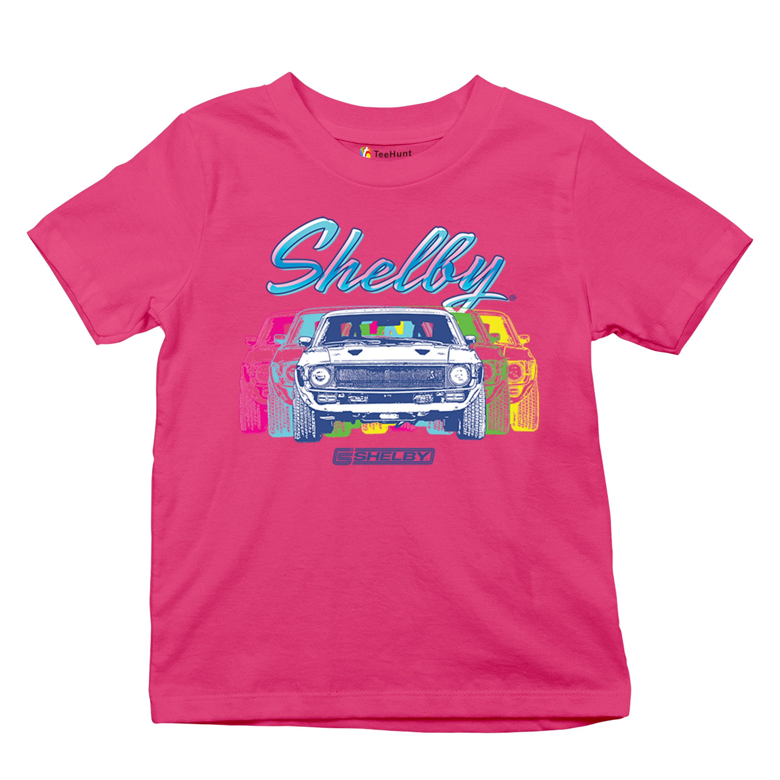 1967 Shelby GT500 Youth T-shirt Mustang Racing Cobra GT Powered by Ford Kids - Picture 48 of 50