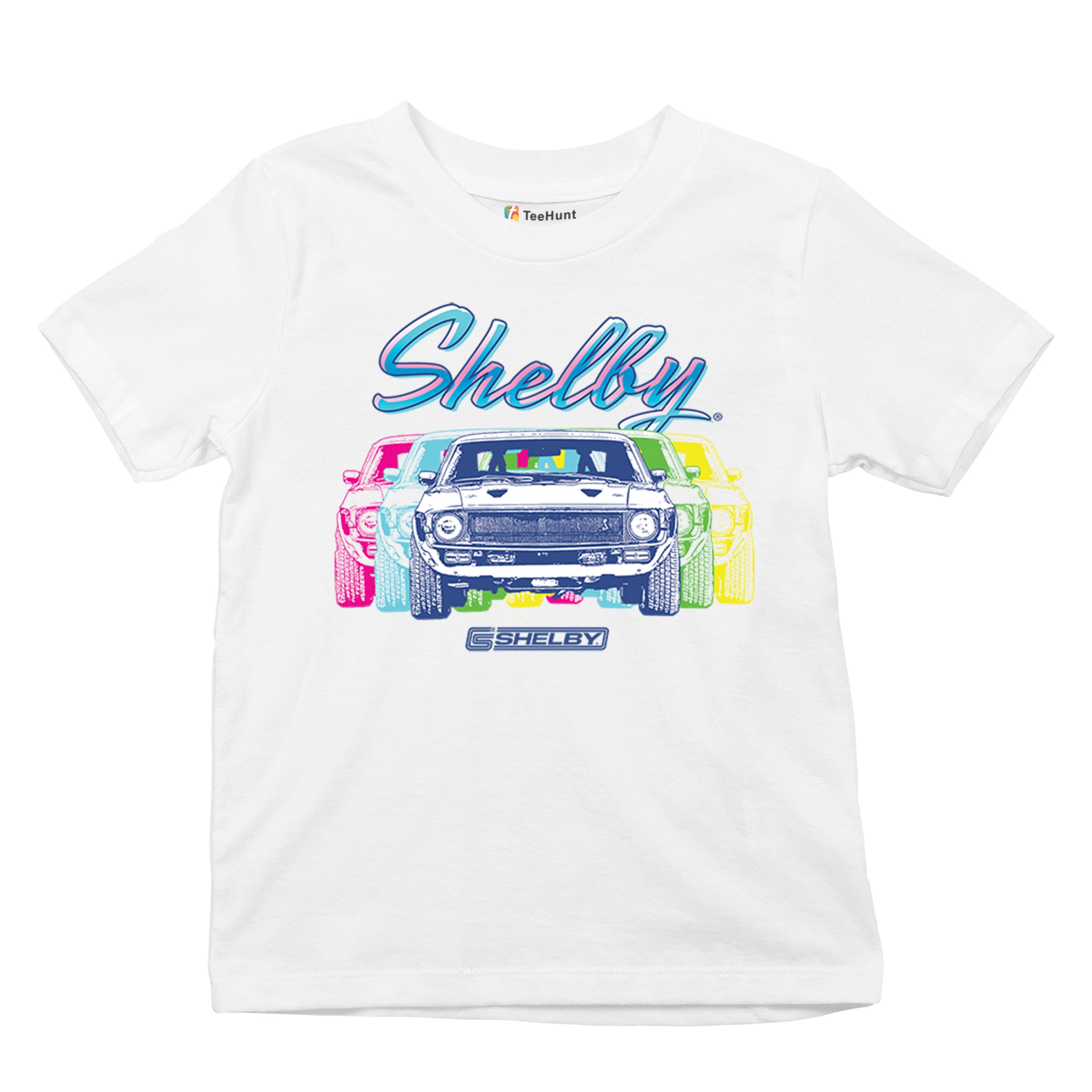 1967 Shelby GT500 Youth T-shirt Mustang Racing Cobra GT Powered by Ford Kids - Picture 27 of 50