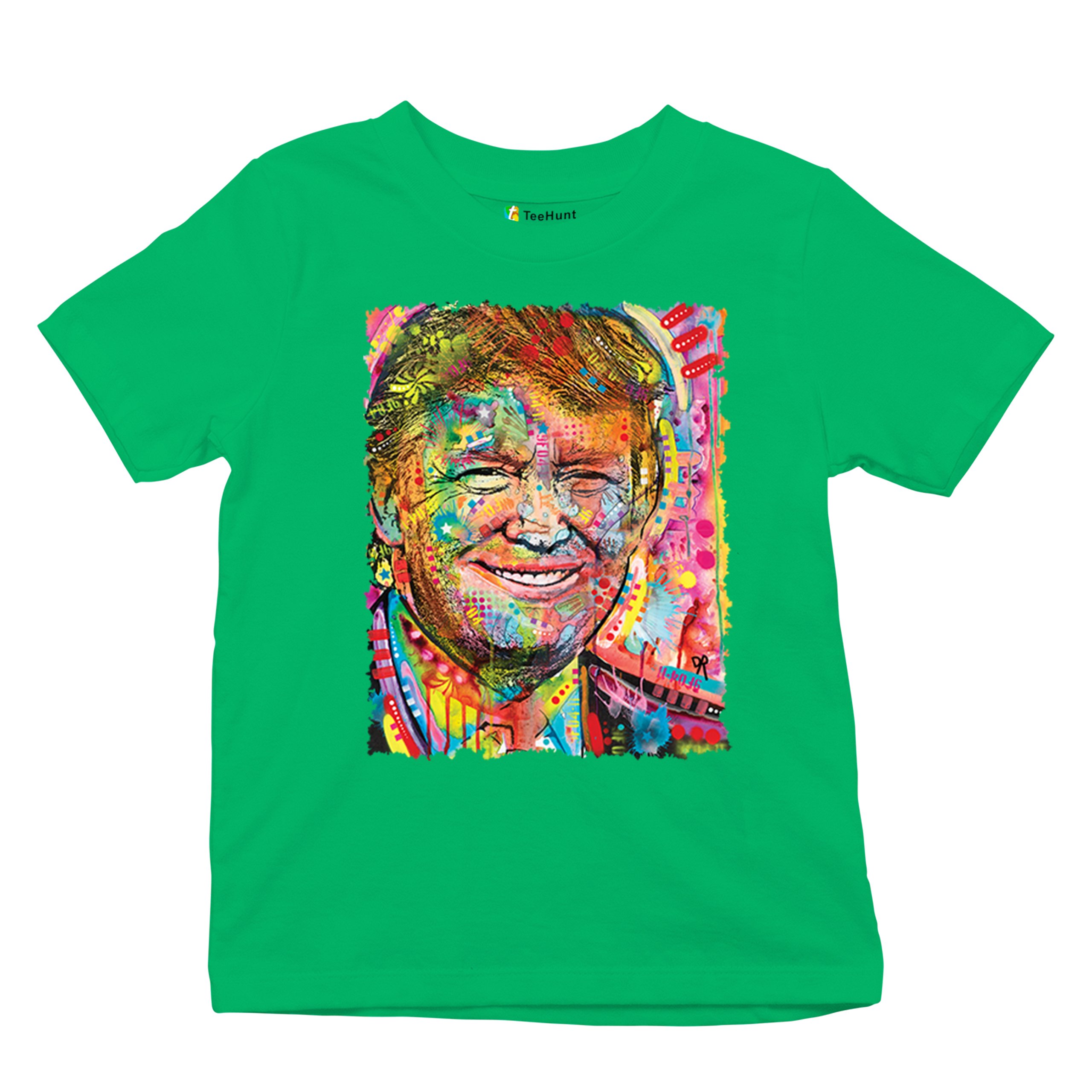 Dean Russo Colorful Trump Youth T-shirt 45 American President 2024 Kids - Picture 34 of 50