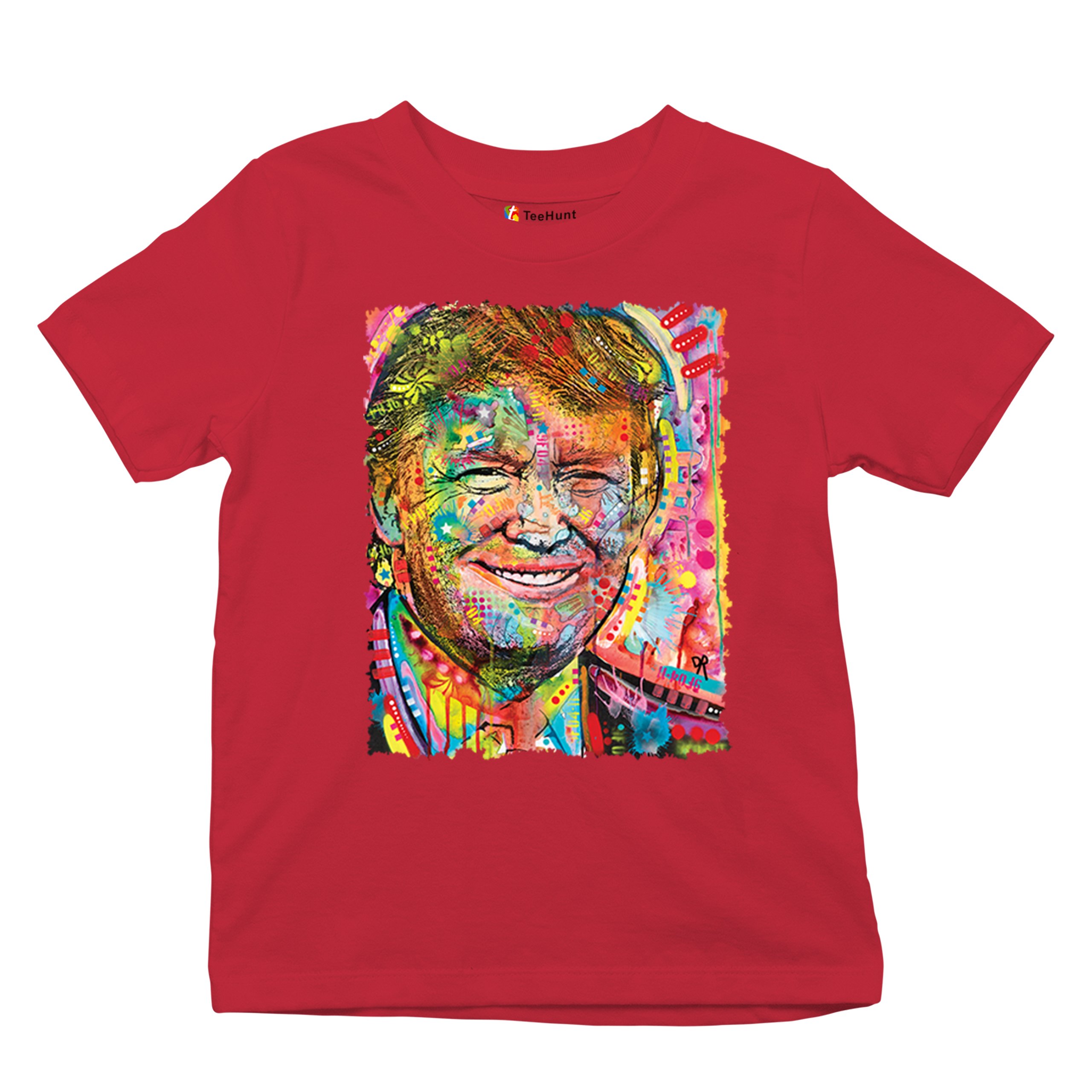 Dean Russo Colorful Trump Youth T-shirt 45 American President 2024 Kids - Picture 20 of 50