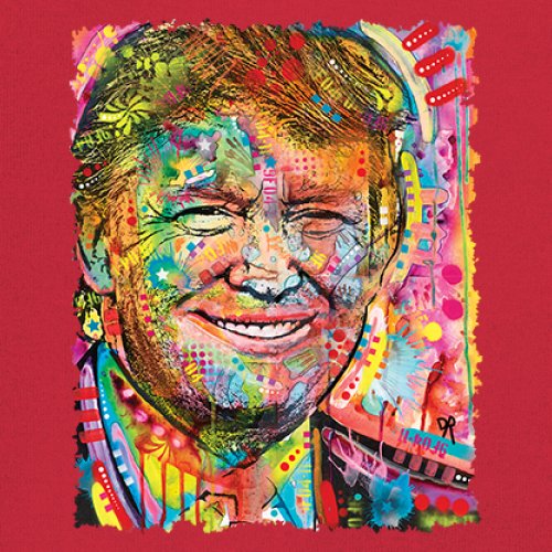 Dean Russo Colorful Trump Youth T-shirt 45 American President 2024 Kids - Picture 18 of 50