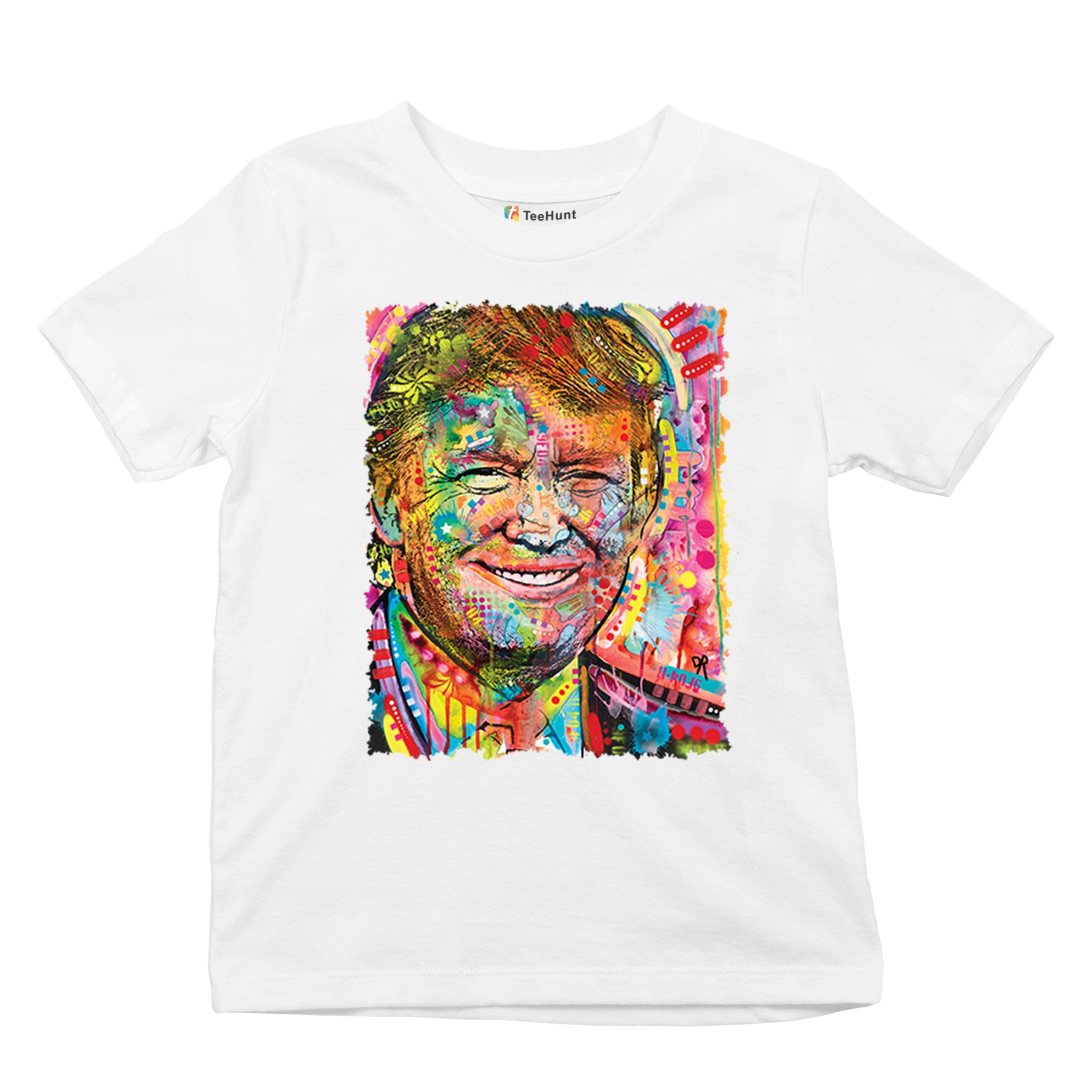 Dean Russo Colorful Trump Youth T-shirt 45 American President 2024 Kids - Picture 27 of 50