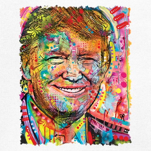 Dean Russo Colorful Trump Youth T-shirt 45 American President 2024 Kids - Picture 25 of 50