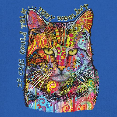 If Cats Could Talk They Wouldn't Tanktop süß Dean Russo Herren Oberteil - Bild 39 von 43