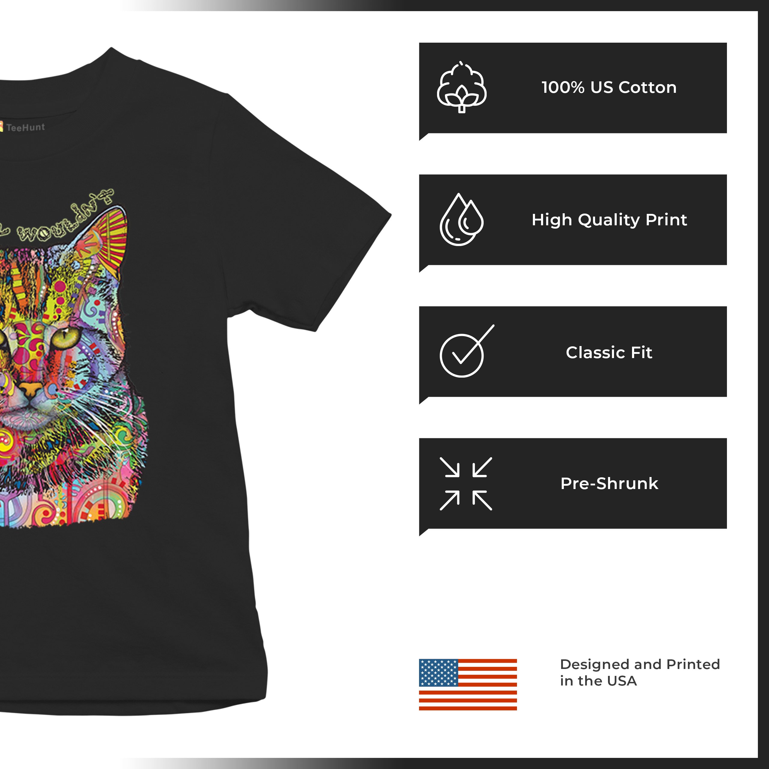 If Cats Could Talk They Wouldn't Youth T-shirt Cute Dean Russo Kids - Picture 7 of 50