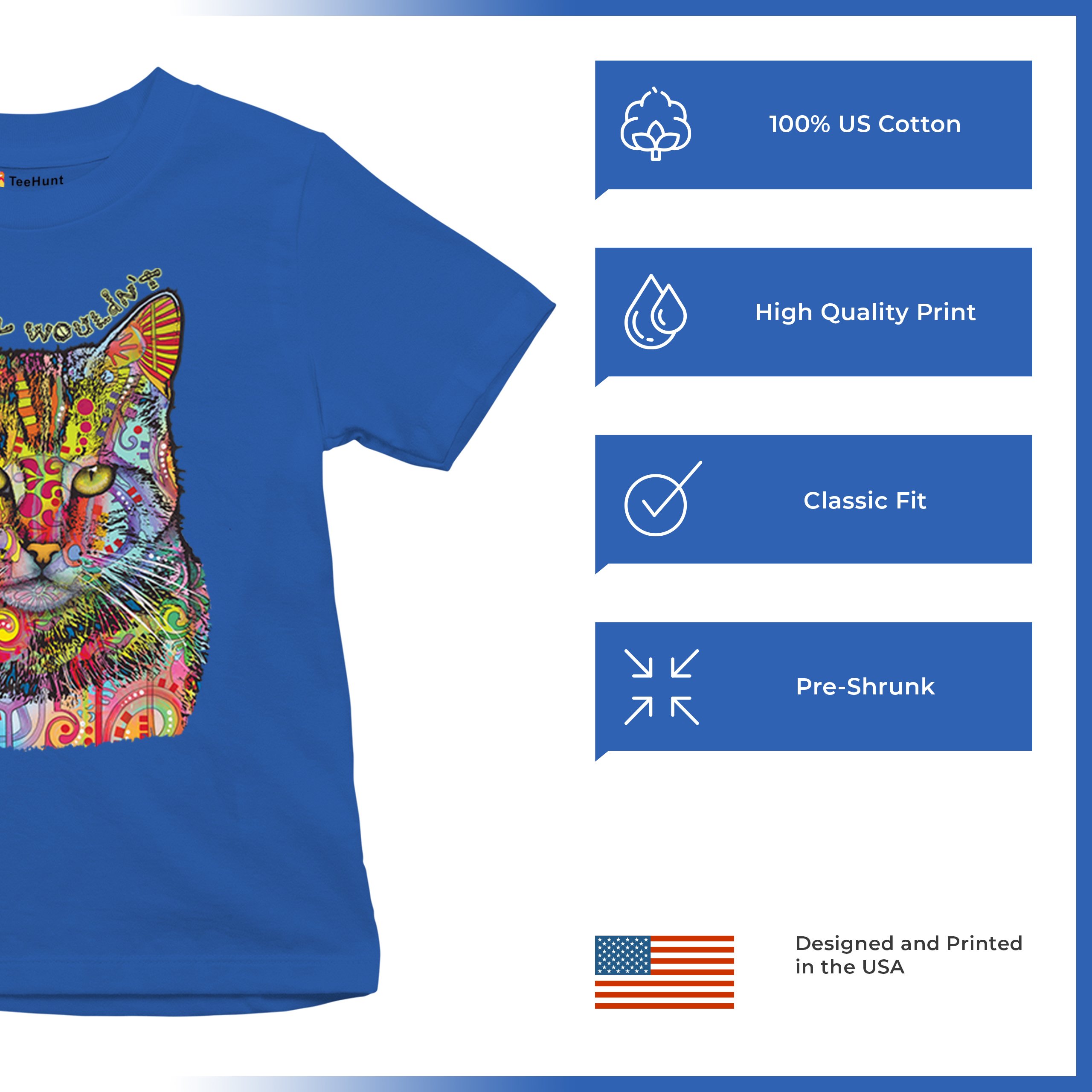 If Cats Could Talk They Wouldn't Youth T-shirt Cute Dean Russo Kids - Picture 42 of 50