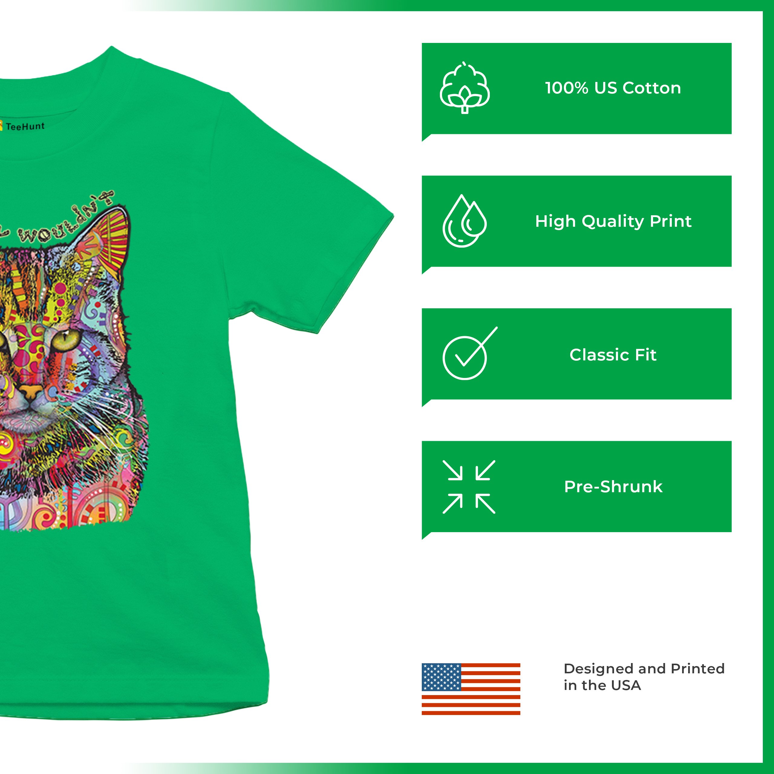 If Cats Could Talk They Wouldn't Youth T-shirt Cute Dean Russo Kids - Picture 35 of 50