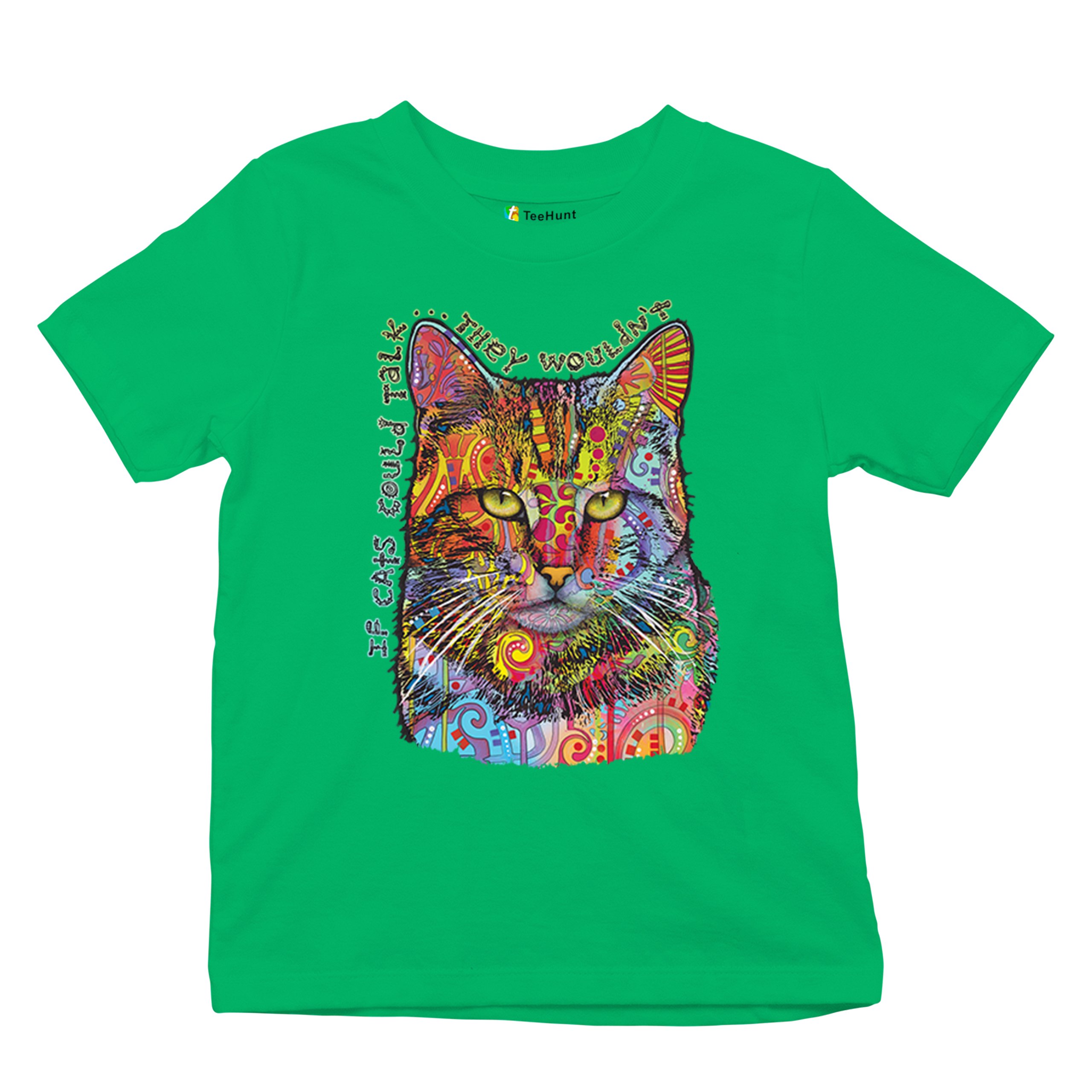 If Cats Could Talk They Wouldn't Youth T-shirt Cute Dean Russo Kids - Picture 34 of 50