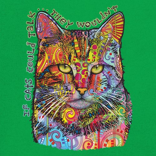 If Cats Could Talk They Wouldn't Youth T-shirt Cute Dean Russo Kids - Picture 32 of 50
