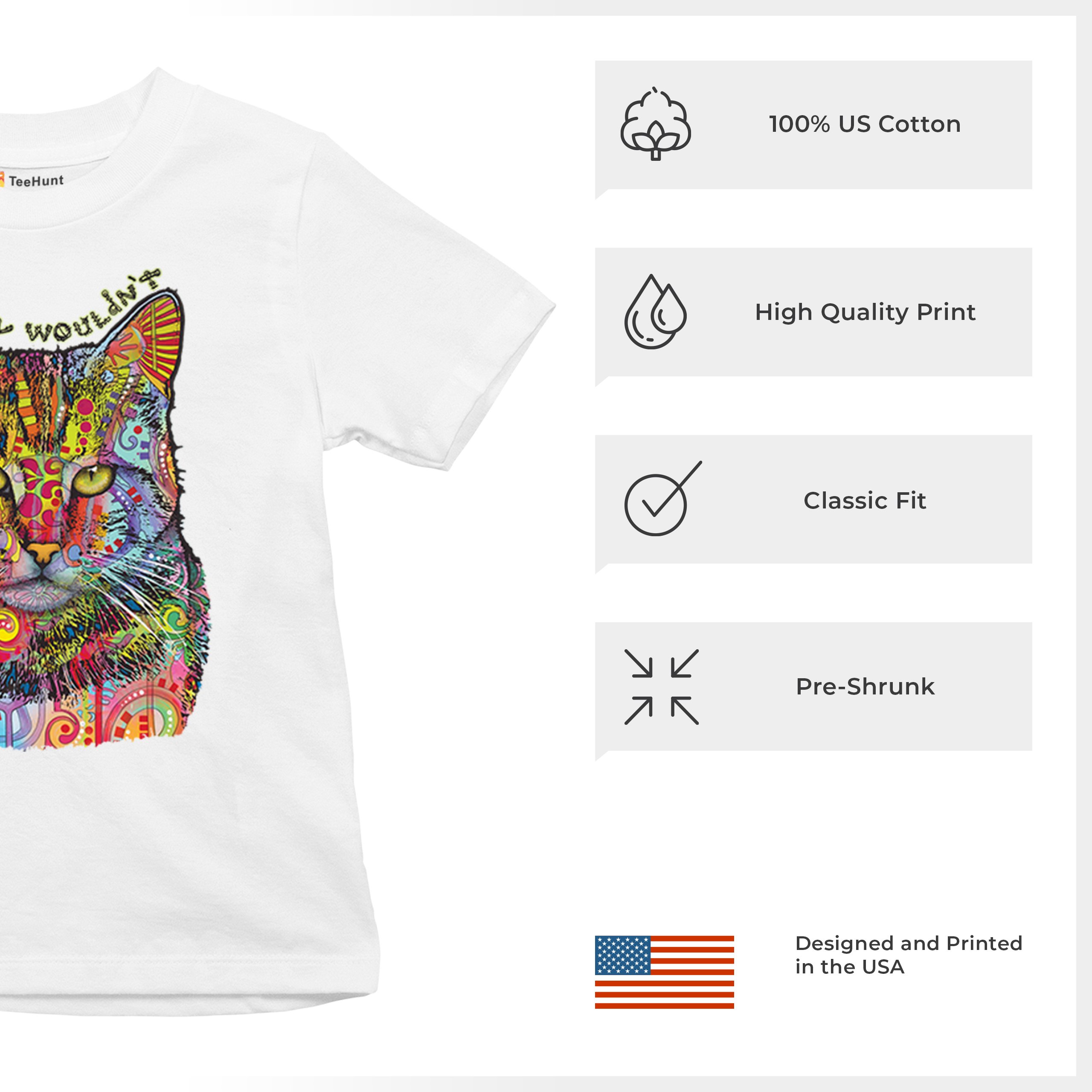 If Cats Could Talk They Wouldn't Youth T-shirt Cute Dean Russo Kids - Picture 28 of 50