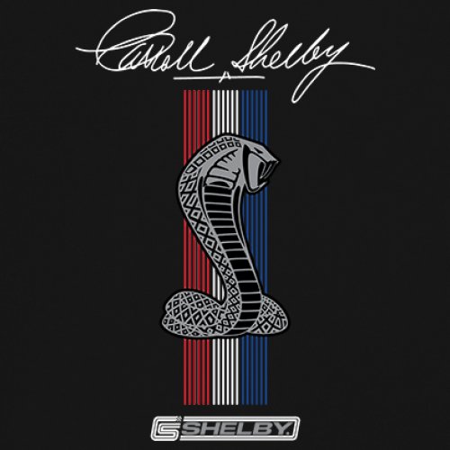 ALTRA Serbatoio con logo Shelby Cobra Mustang GT500 prestazioni alimentato da Ford top da uomo