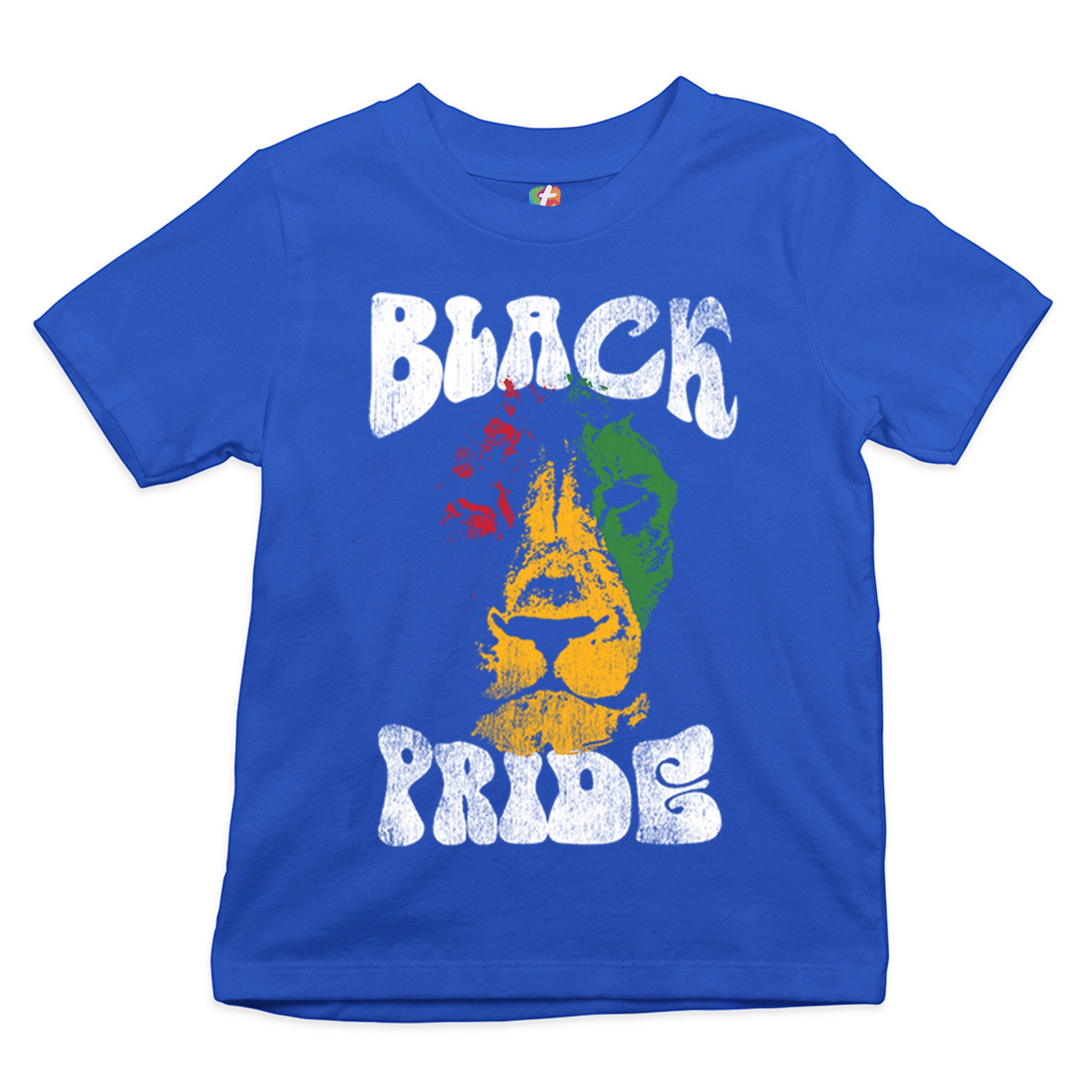 Black Pride Youth T-shirt Black Culture Equality BLM African Lion Kids - Picture 10 of 13