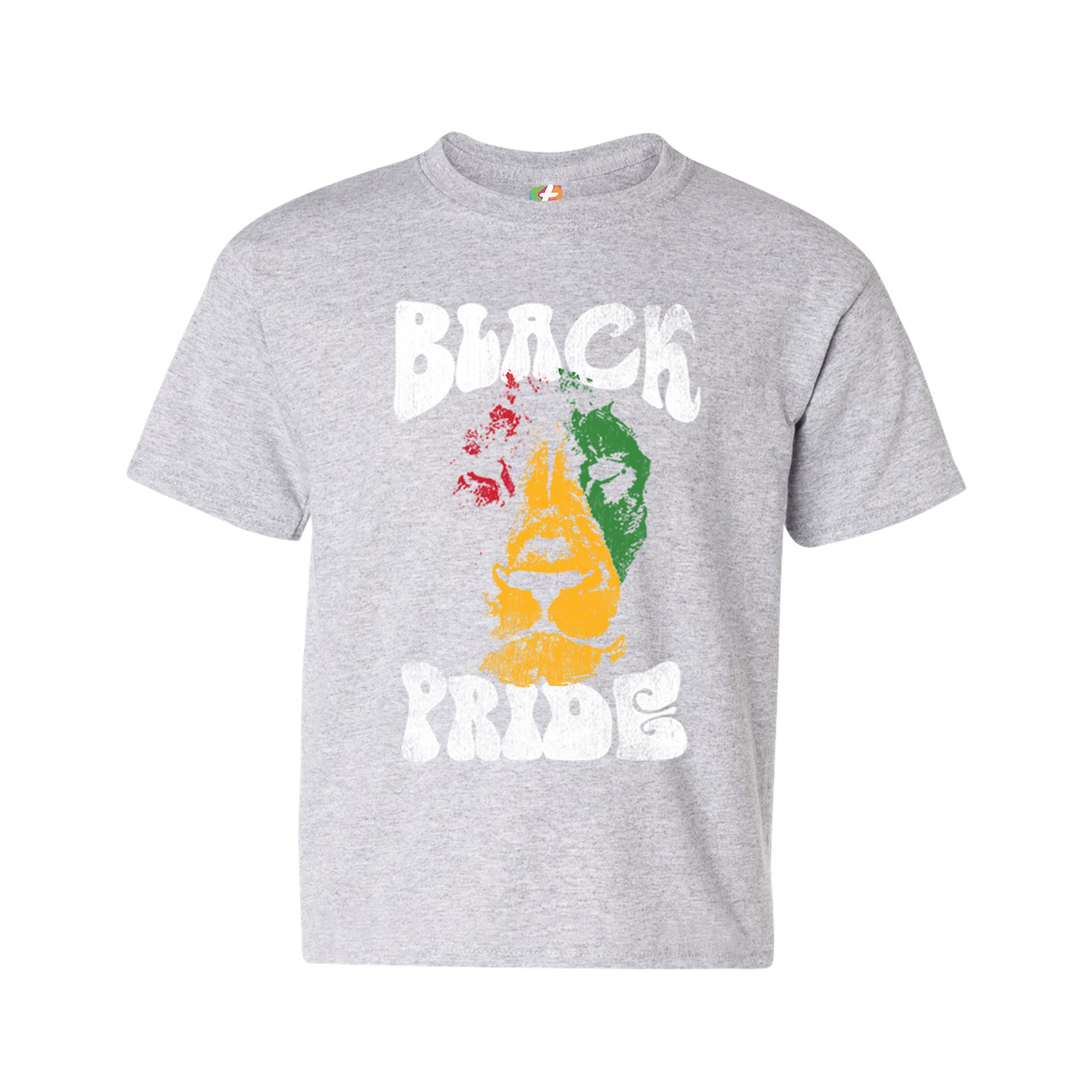 Black Pride Youth T-shirt Black Culture Equality BLM African Lion Kids - Picture 7 of 13