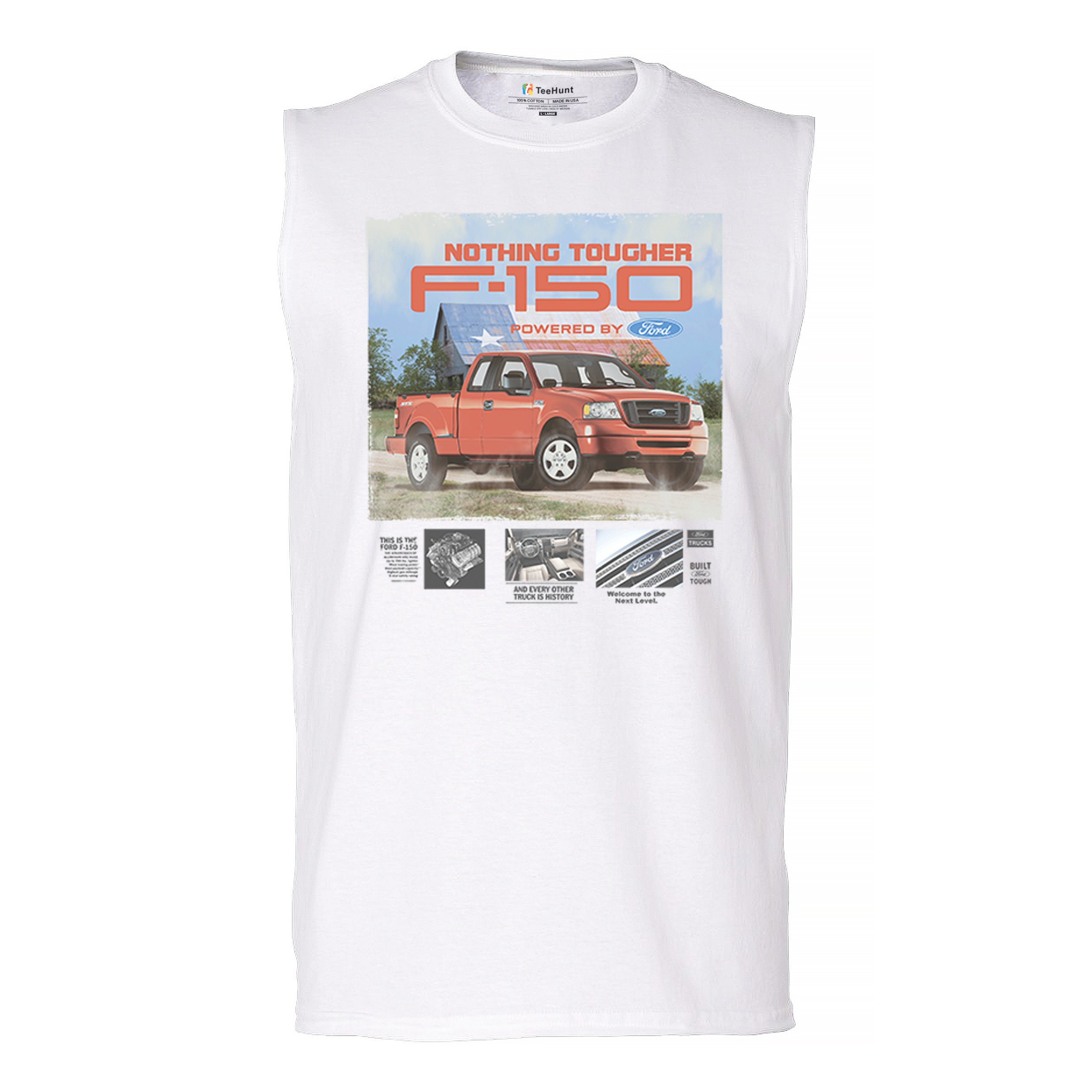 Nothing Tougher F-150 Powered By Ford Muscle Shirt F150 Pickup Truck 4×4 Men’s