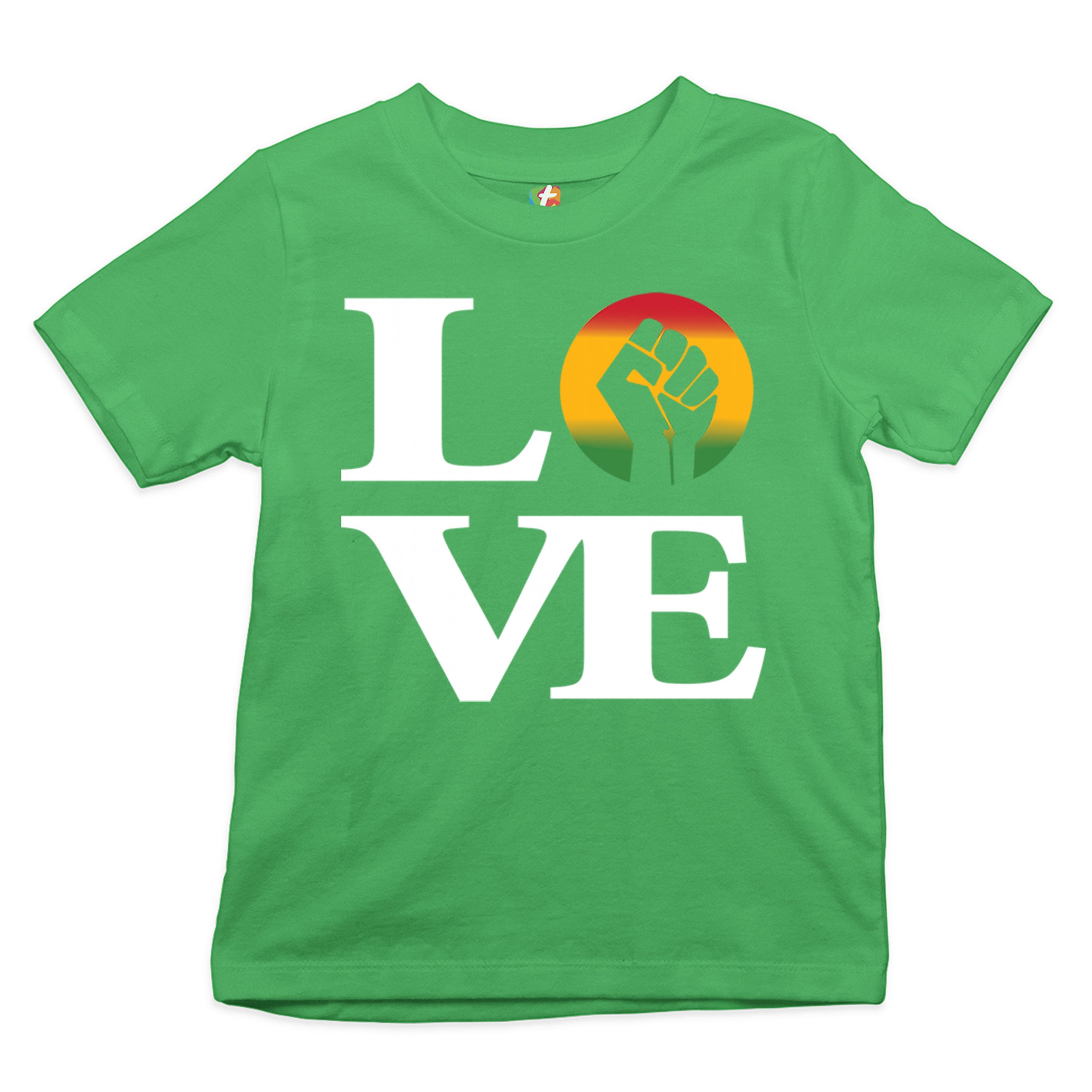 Love Power Fist Youth T-shirt Black Lives Matter African American Kids - Picture 14 of 25