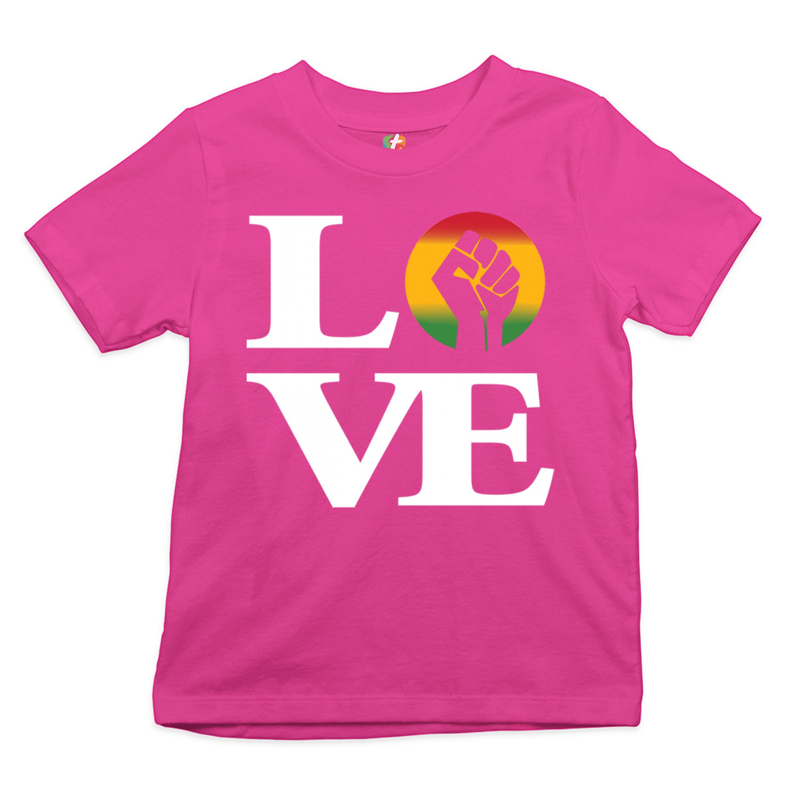Love Power Fist Youth T-shirt Black Lives Matter African American Kids - Picture 22 of 25