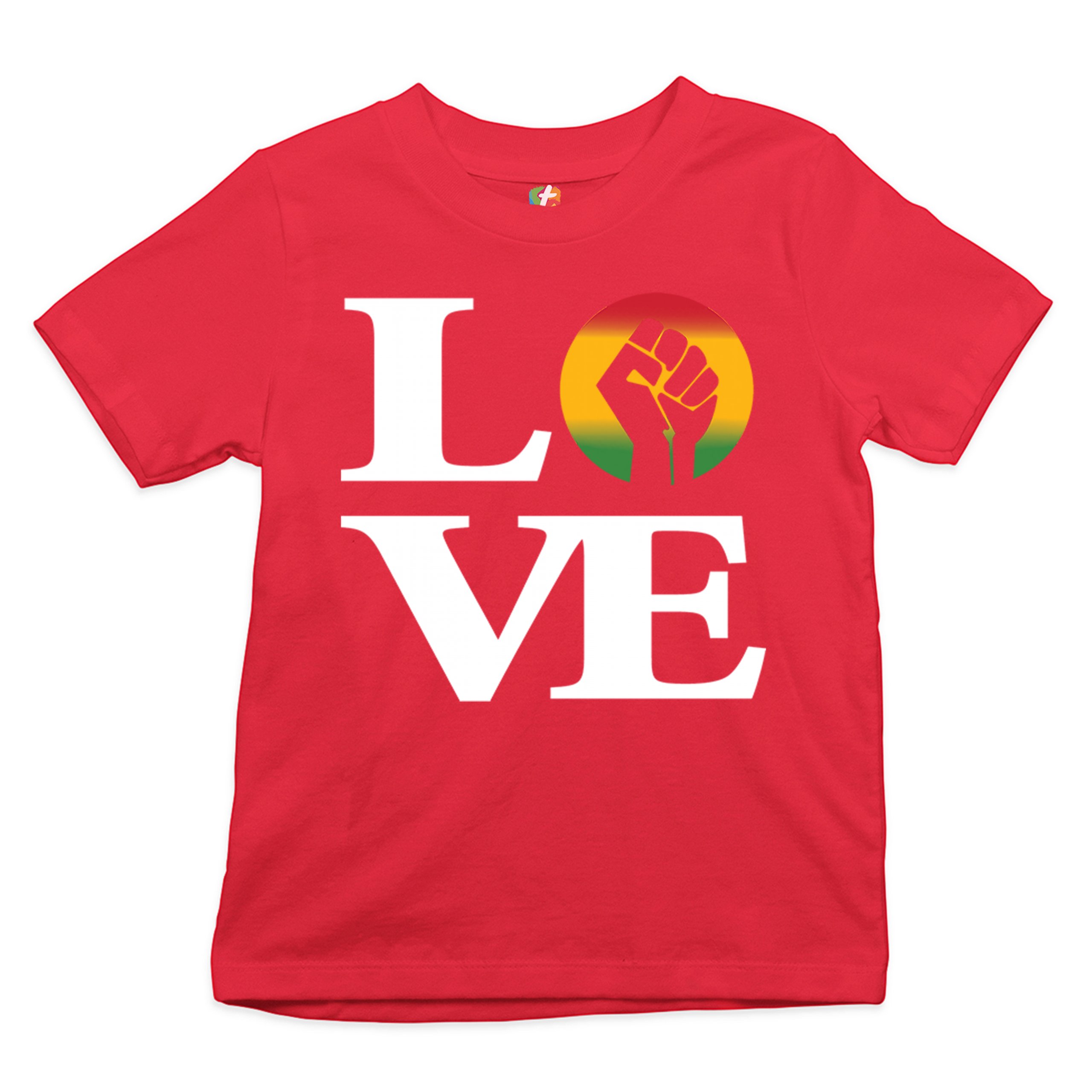 Love Power Fist Youth T-shirt Black Lives Matter African American Kids - Picture 10 of 25