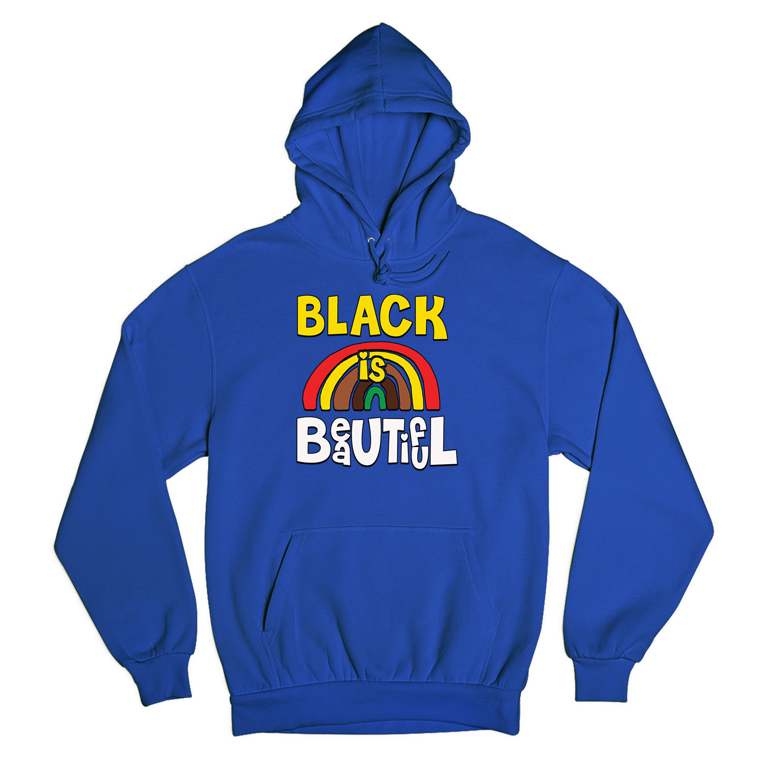 Black Is Beautiful Sweatshirt African American Black Pride Equality Hoodie - Picture 32 of 41