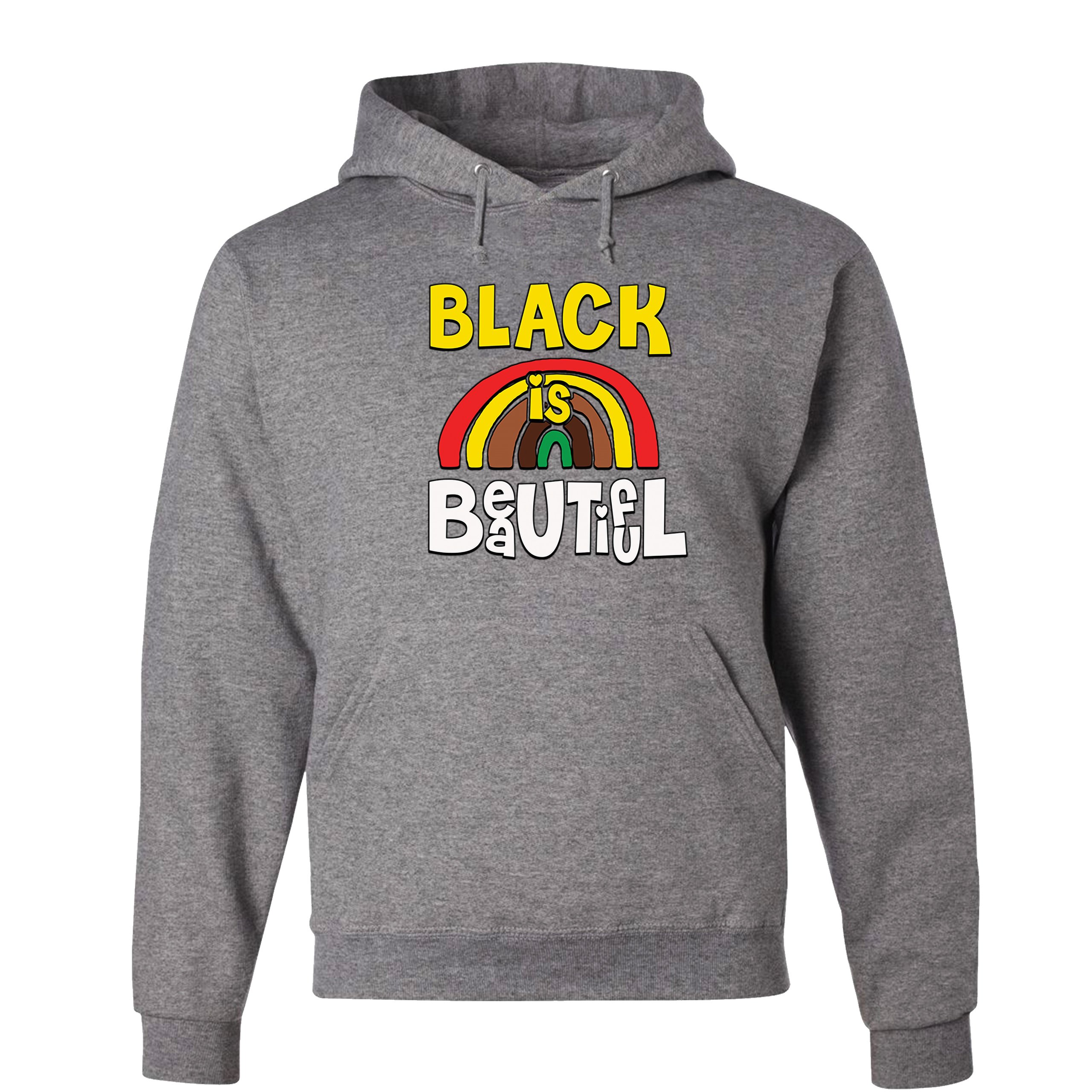 Black Is Beautiful Sweatshirt African American Black Pride Equality Hoodie - Picture 8 of 41