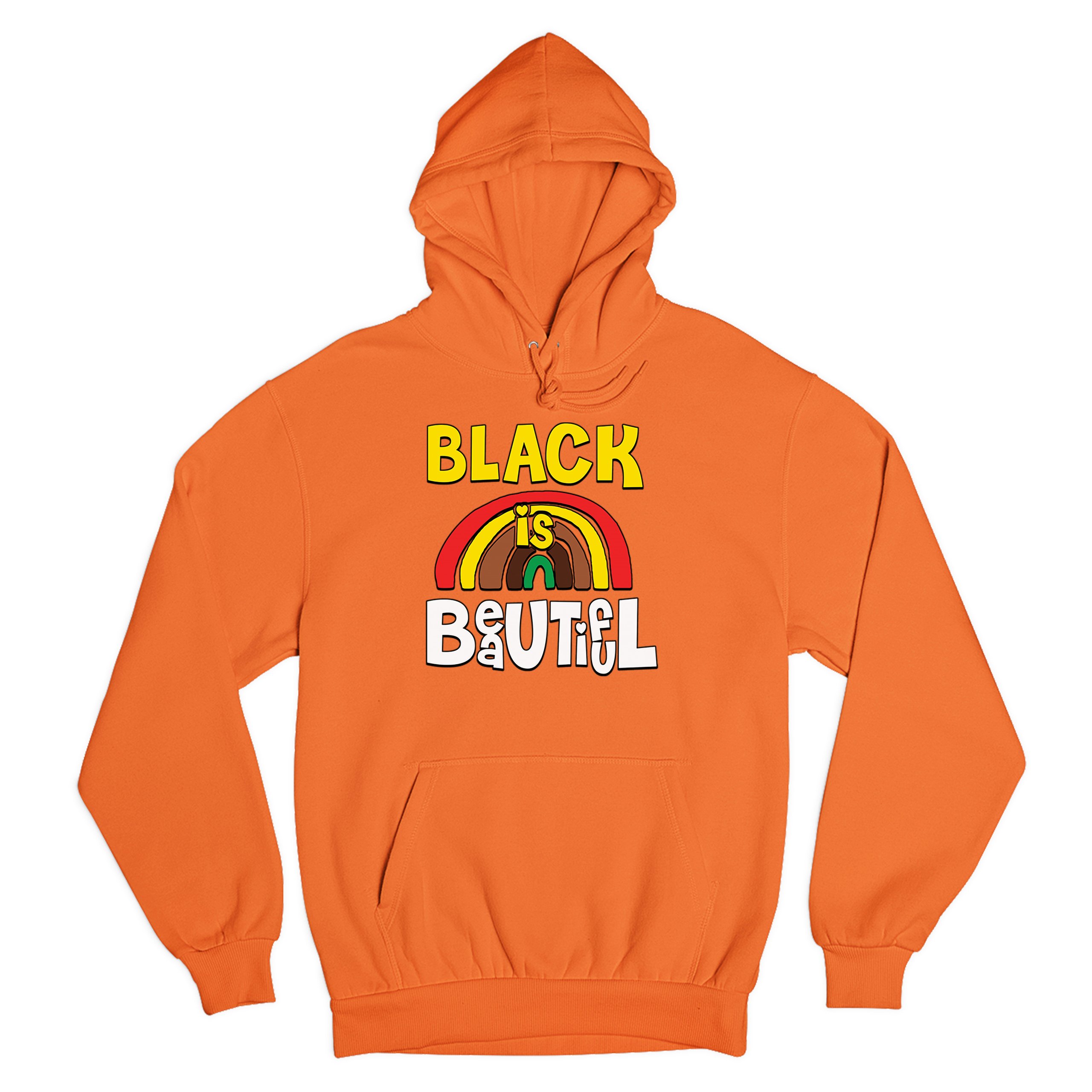 Black Is Beautiful Sweatshirt African American Black Pride Equality Hoodie - Picture 12 of 41