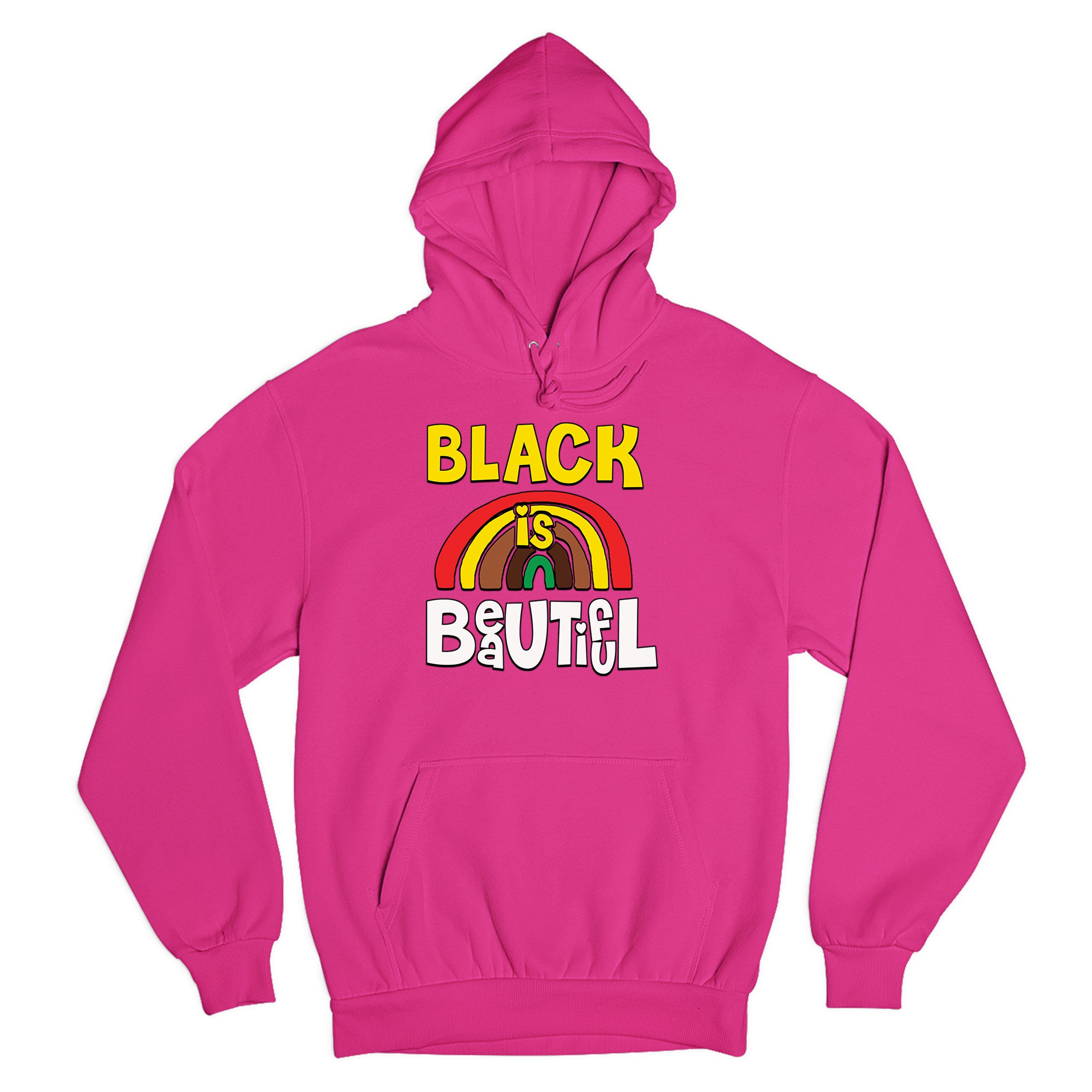 Black Is Beautiful Sweatshirt African American Black Pride Equality Hoodie - Picture 37 of 41