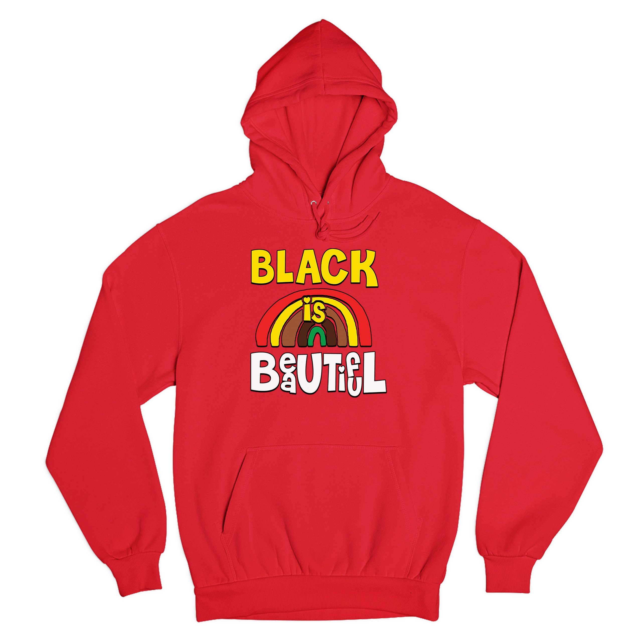Black Is Beautiful Sweatshirt African American Black Pride Equality Hoodie - Picture 22 of 41