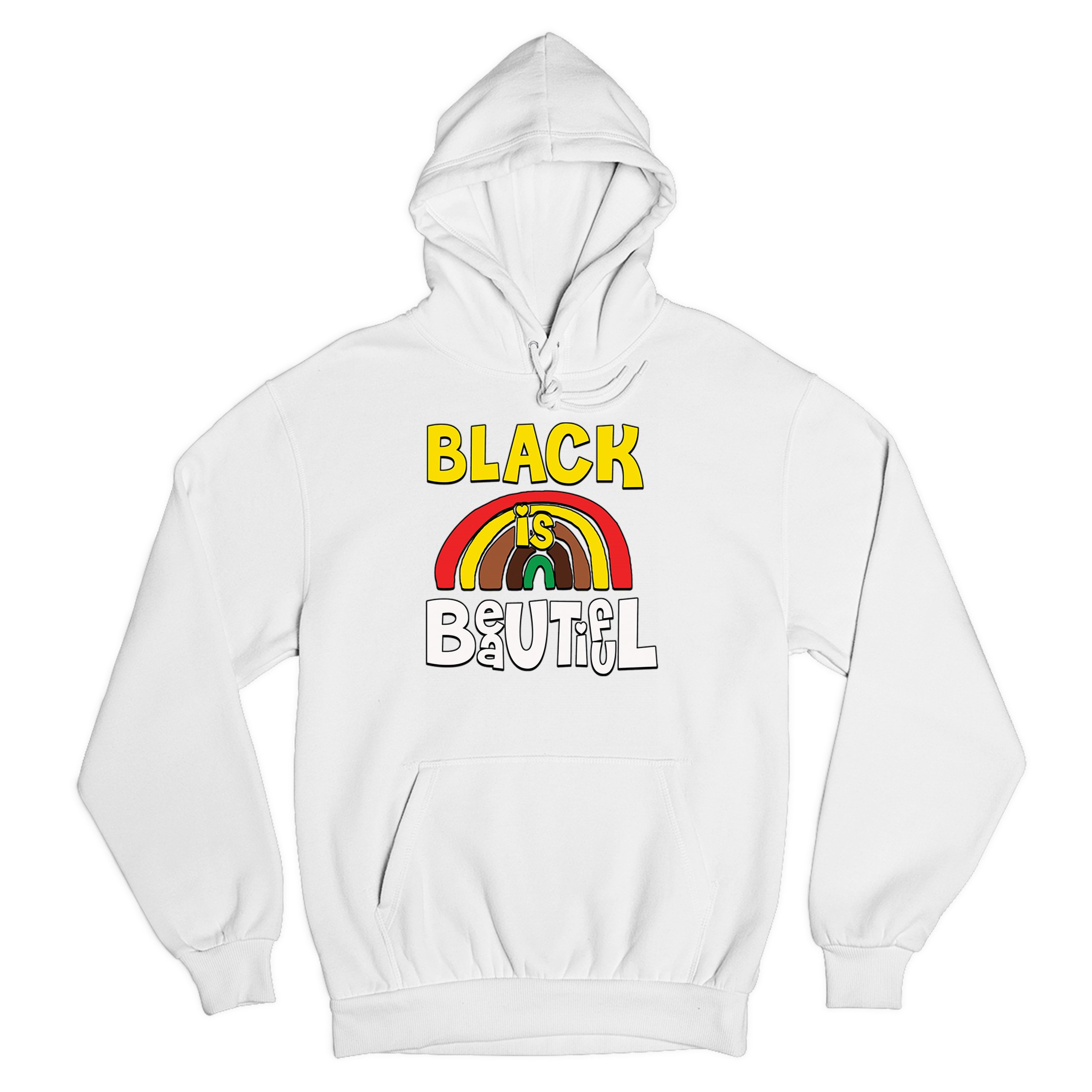 Black Is Beautiful Sweatshirt African American Black Pride Equality Hoodie - Picture 27 of 41