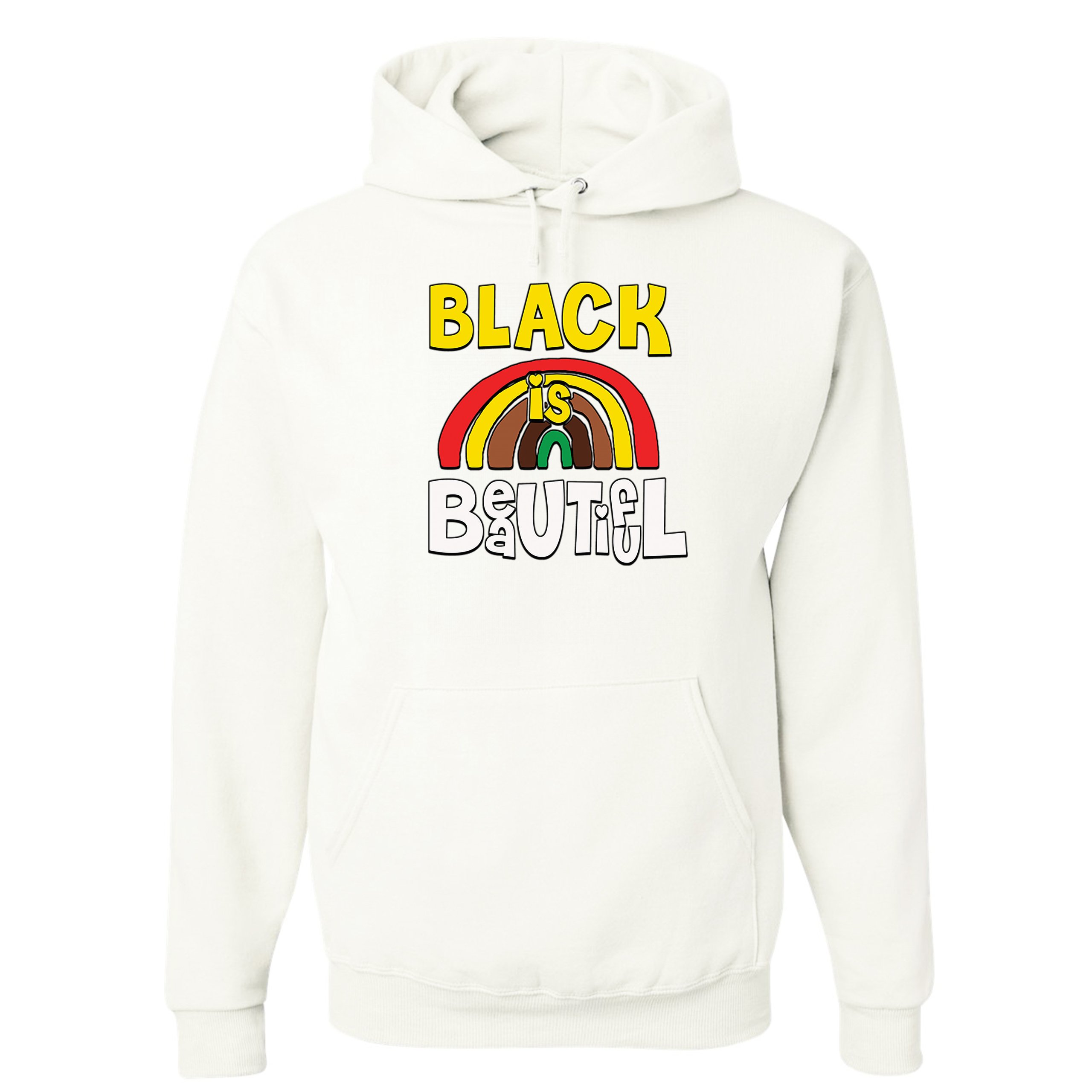 Black Is Beautiful Sweatshirt African American Black Pride Equality Hoodie - Picture 28 of 41