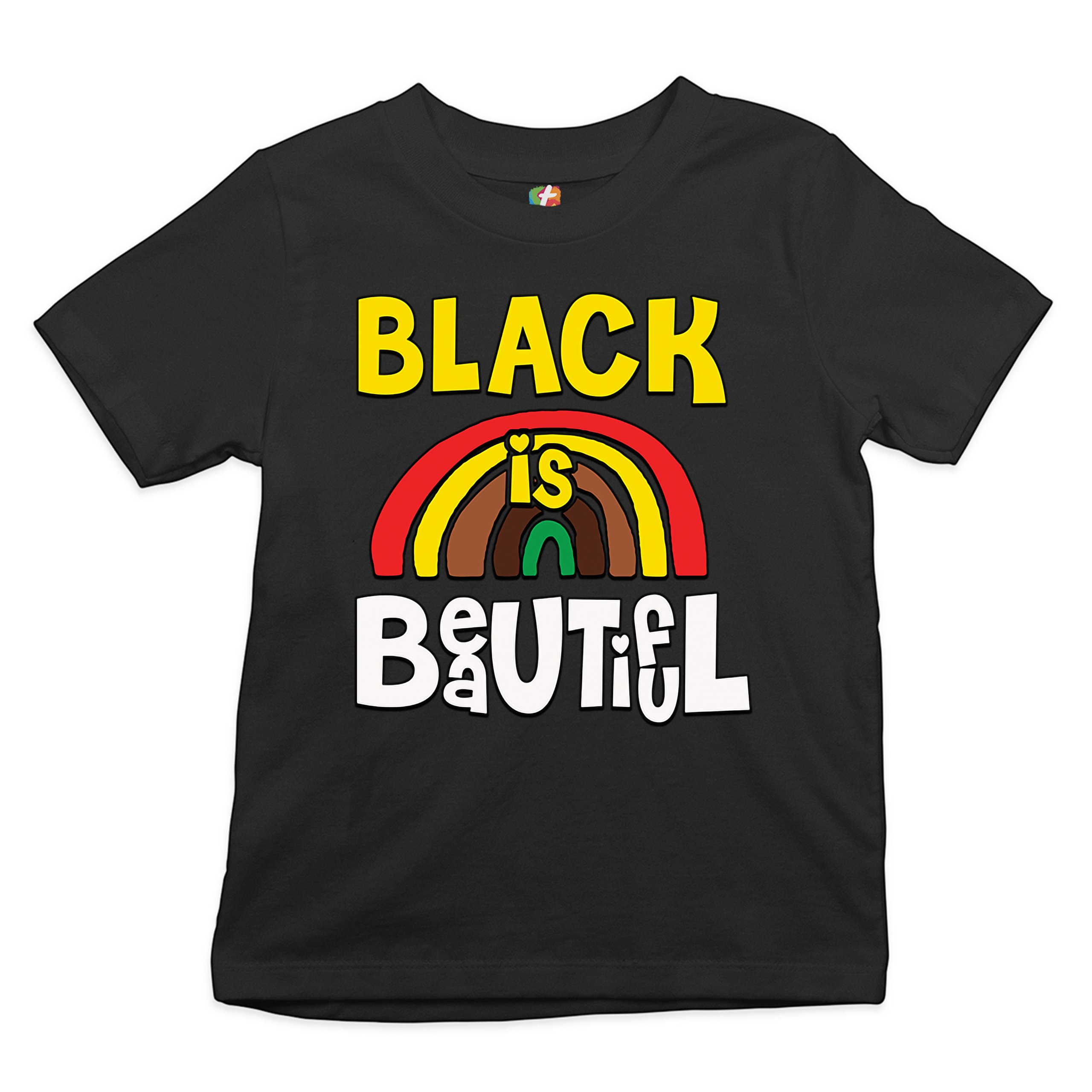 Black Is Beautiful Youth T-shirt African American Black Pride Equality Kids - Picture 2 of 29