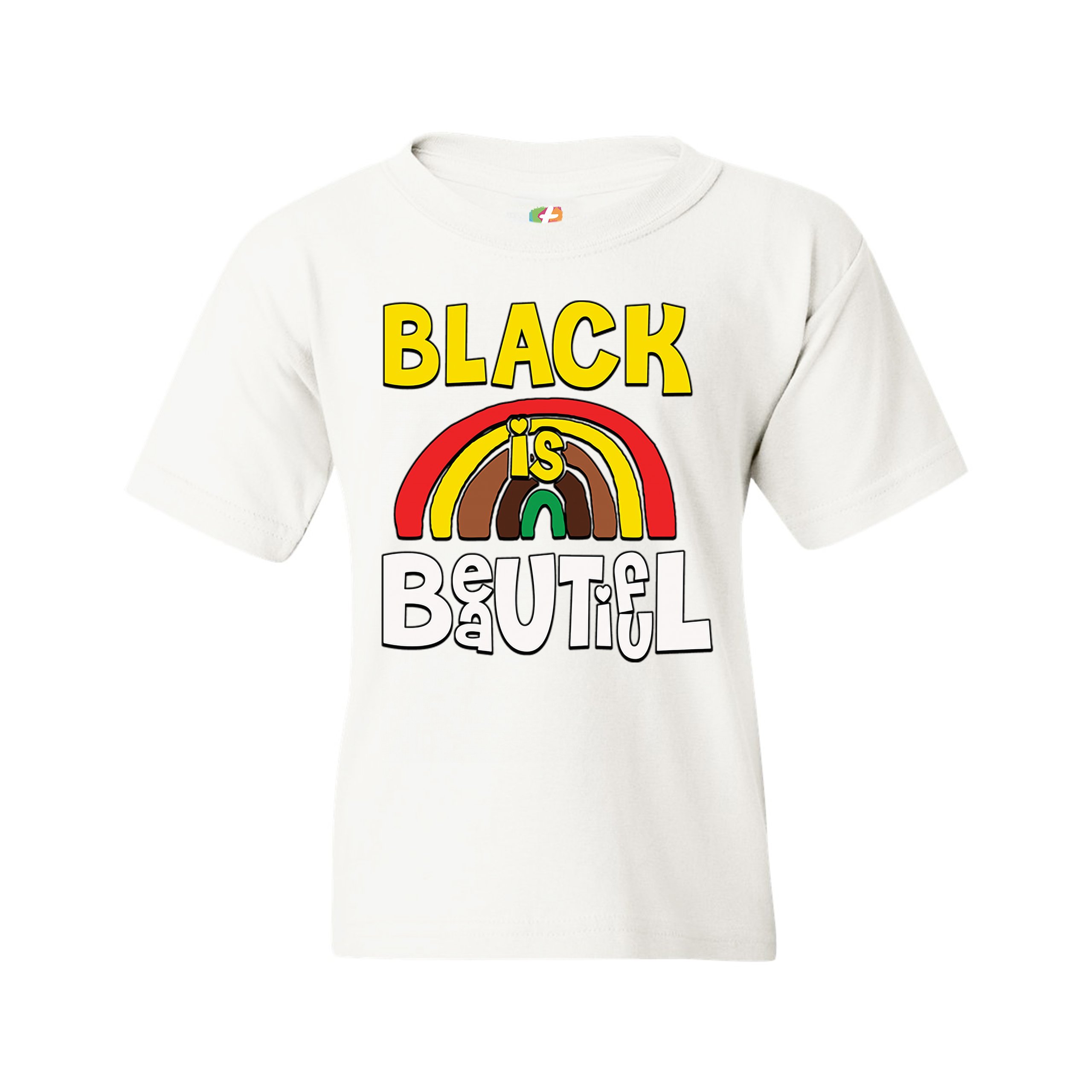 Black Is Beautiful Youth T-shirt African American Black Pride Equality Kids - Picture 15 of 29