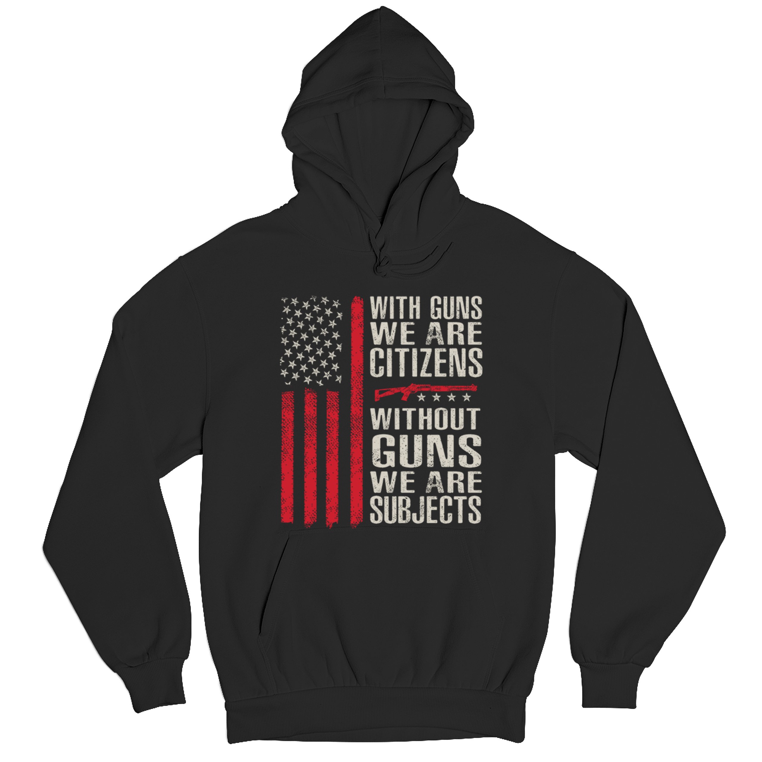 Gun Citizens Sweatshirt 2nd Amendment Patriotic Pro Gun USA Flag DD214 Hoodie - Picture 6 of 29