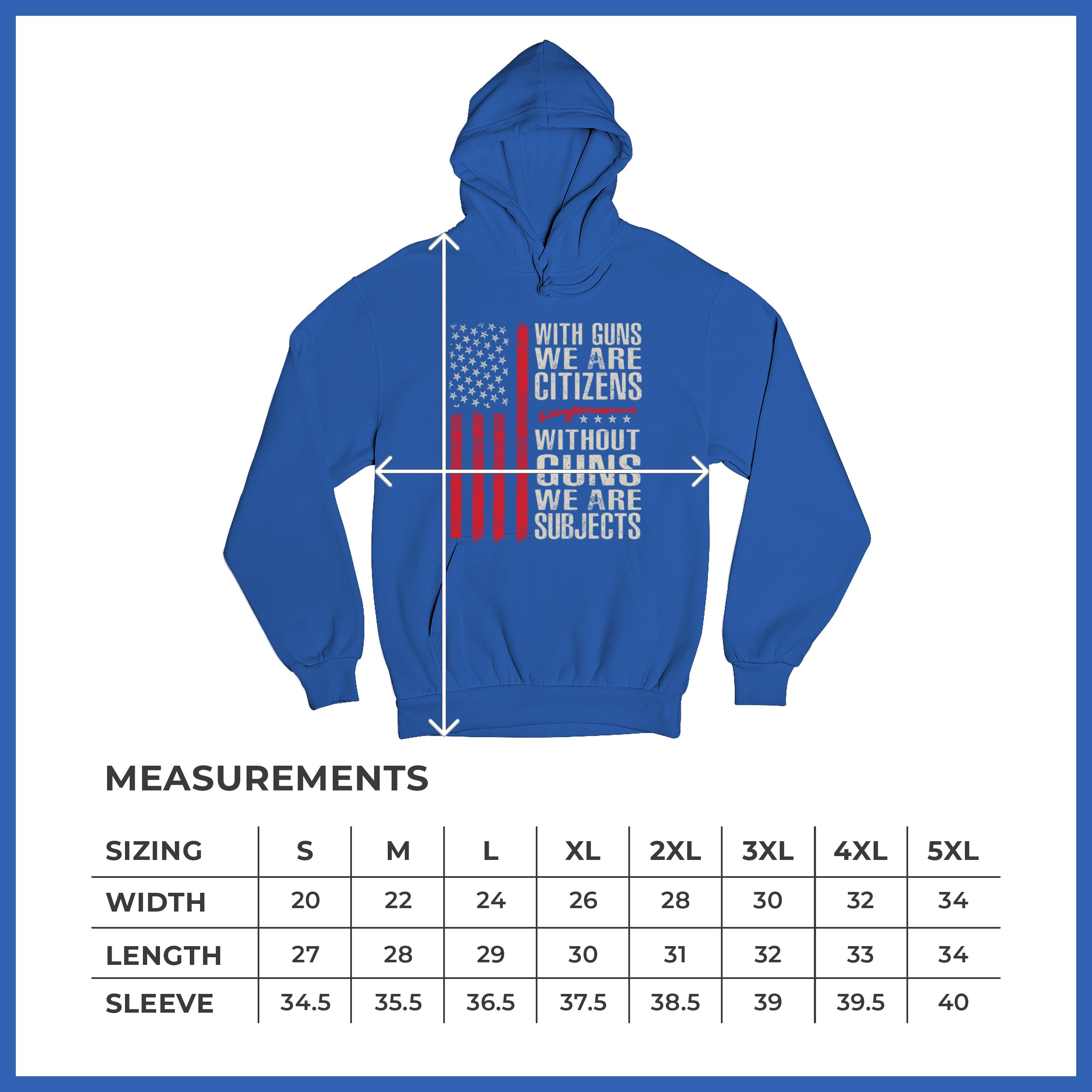 Gun Citizens Sweatshirt 2nd Amendment Patriotic Pro Gun USA Flag DD214 Hoodie - Picture 29 of 29