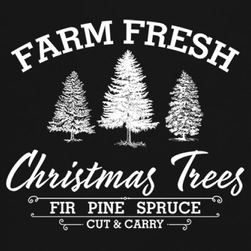 Farm Fresh Christmas Trees Youth T-shirt Xmas Holiday Spirit Festive Kids - Picture 4 of 43