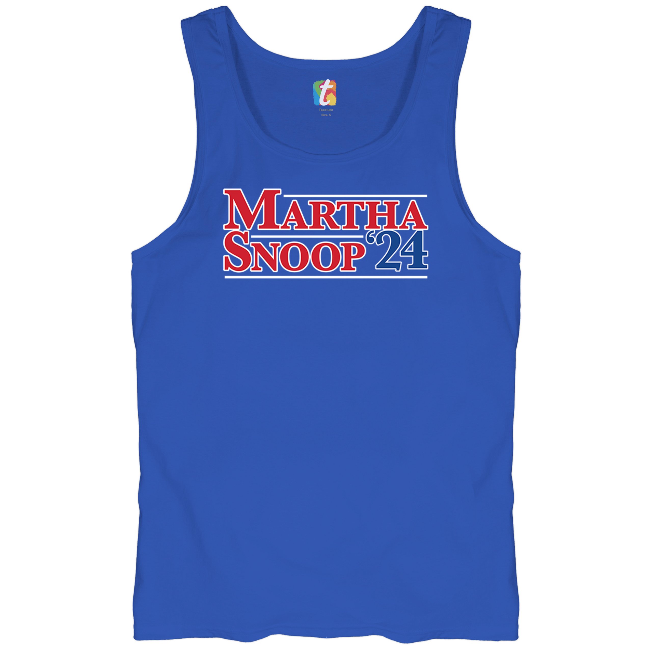 Martha Snoop 2024 for President Tank Top Funny Election Humor Meme Men's Top - Picture 41 of 43