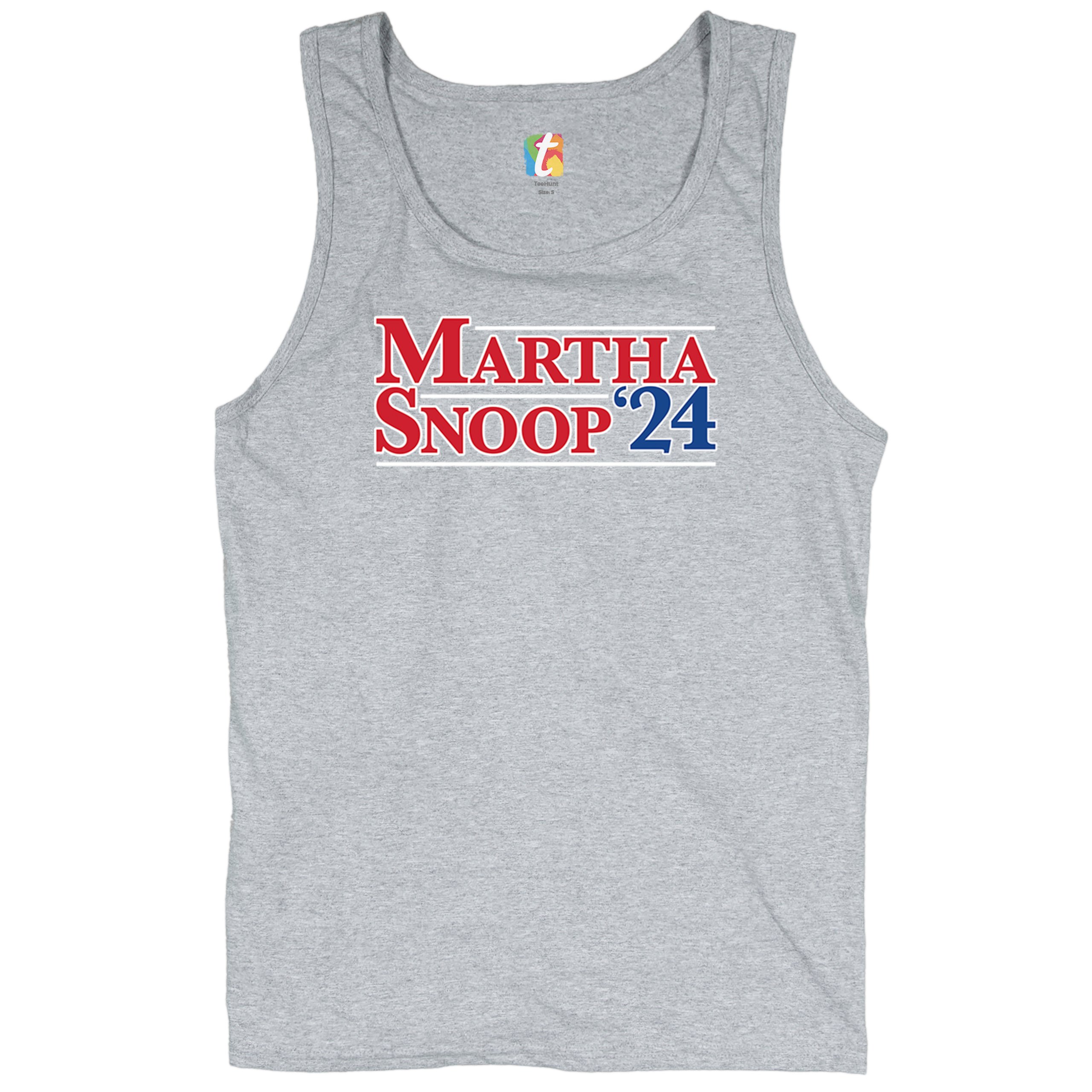 Martha Snoop 2024 for President Tank Top Funny Election Humor Meme Men's Top - Picture 13 of 43