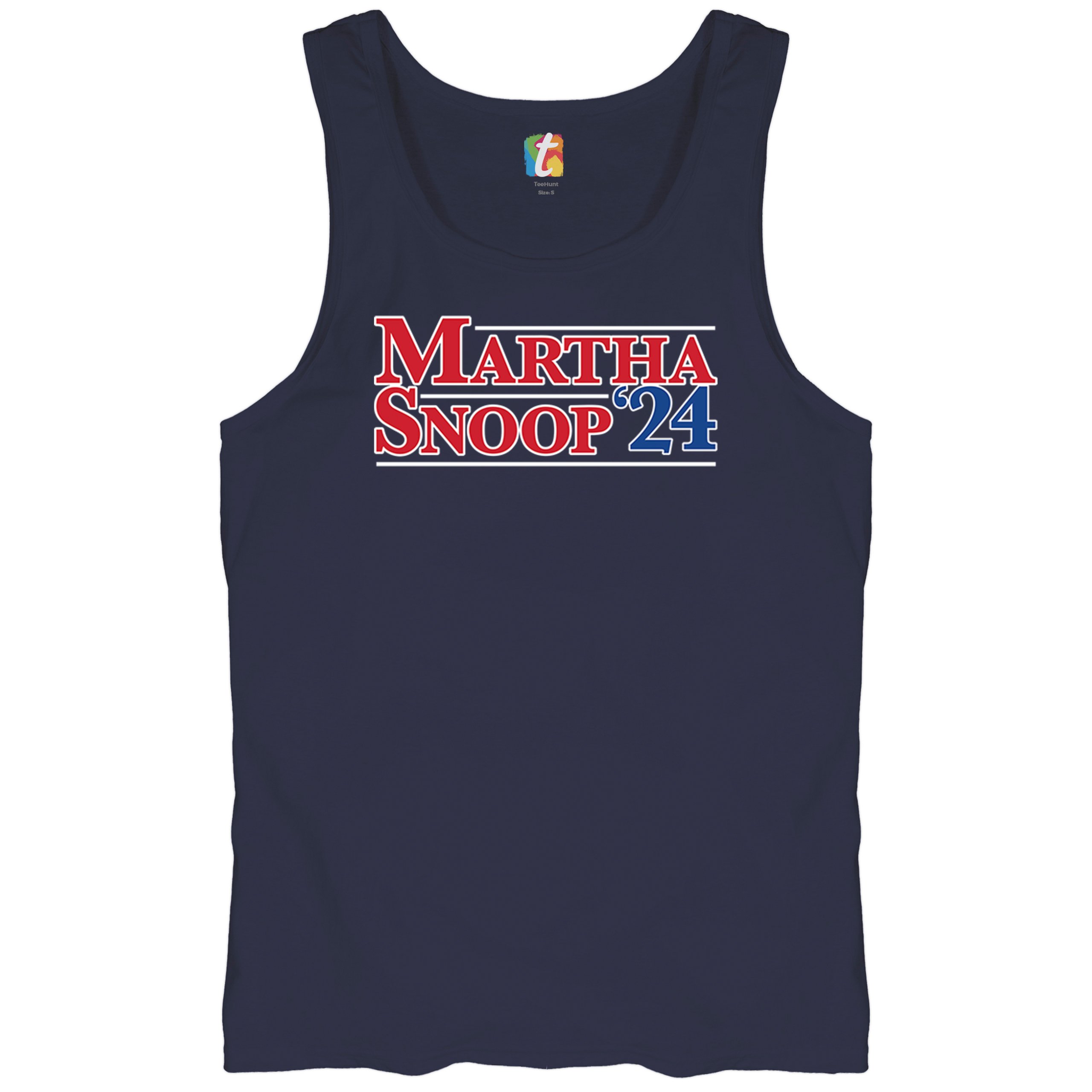 Martha Snoop 2024 for President Tank Top Funny Election Humor Meme Men's Top - Picture 34 of 43