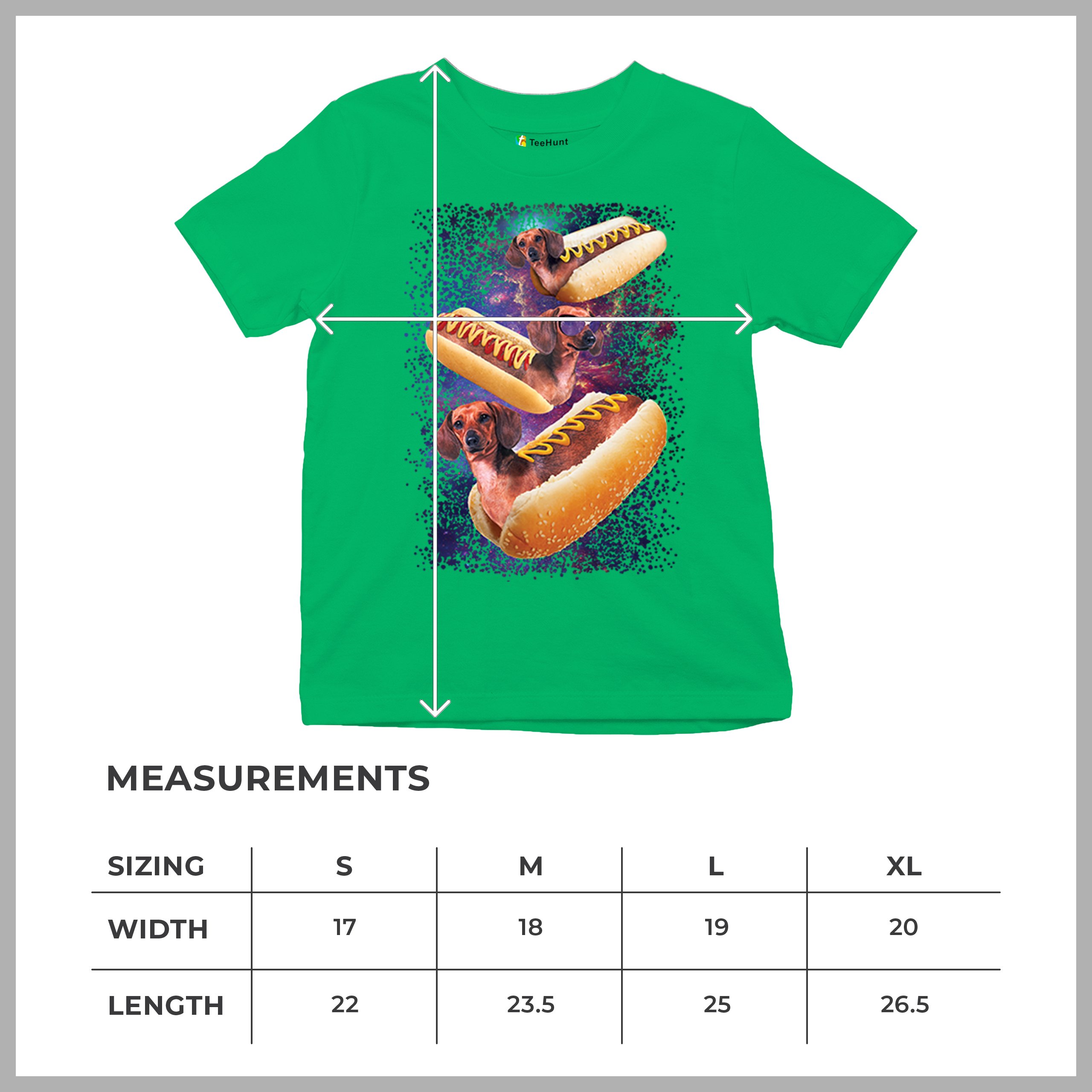 Space Weiners Youth T-shirt Fun Dachshund Hot Dog Animal Lover Pet Owner Kids - Picture 36 of 50