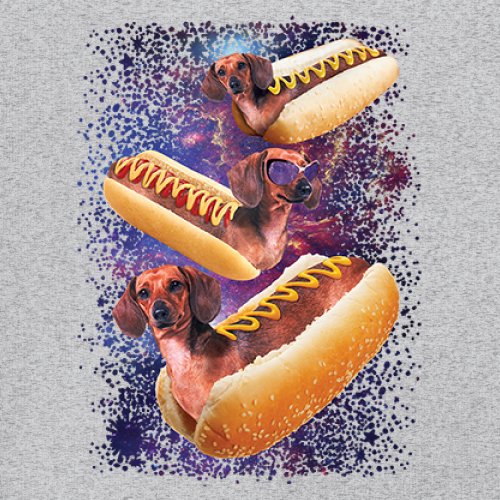 Space Weiners Youth T-shirt Fun Dachshund Hot Dog Animal Lover Pet Owner Kids - Picture 11 of 50